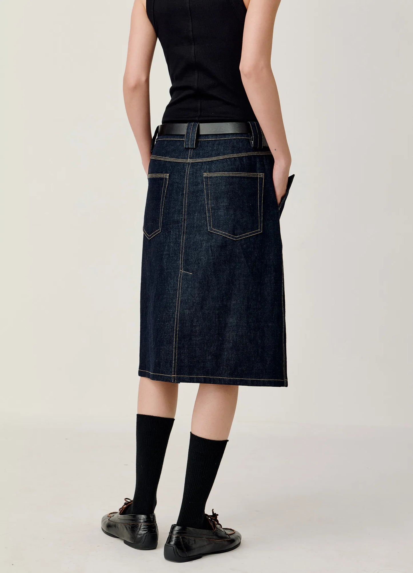 Engineer Denim Skirt