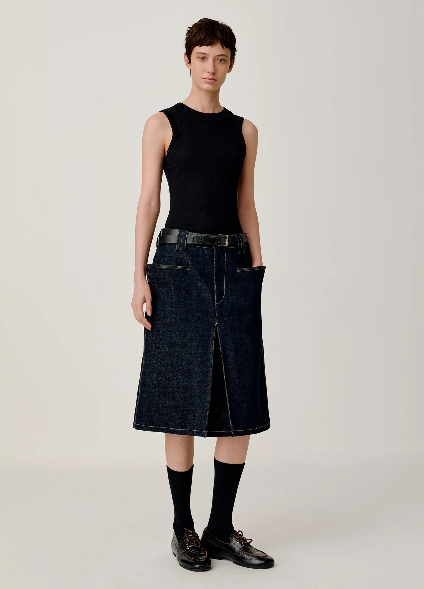 Engineer Denim Skirt