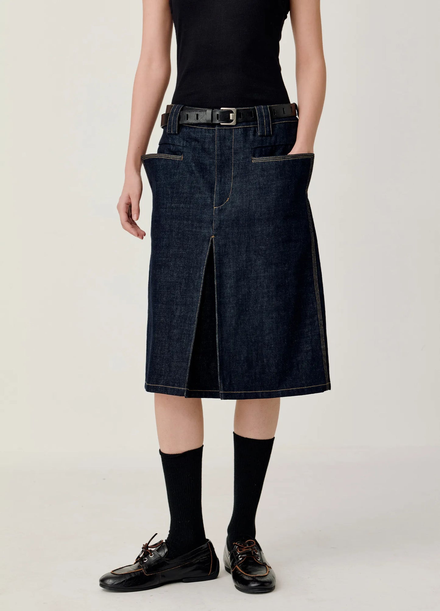 Engineer Denim Skirt