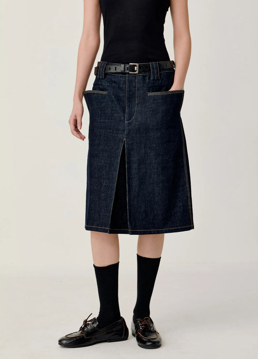 Engineer Denim Skirt