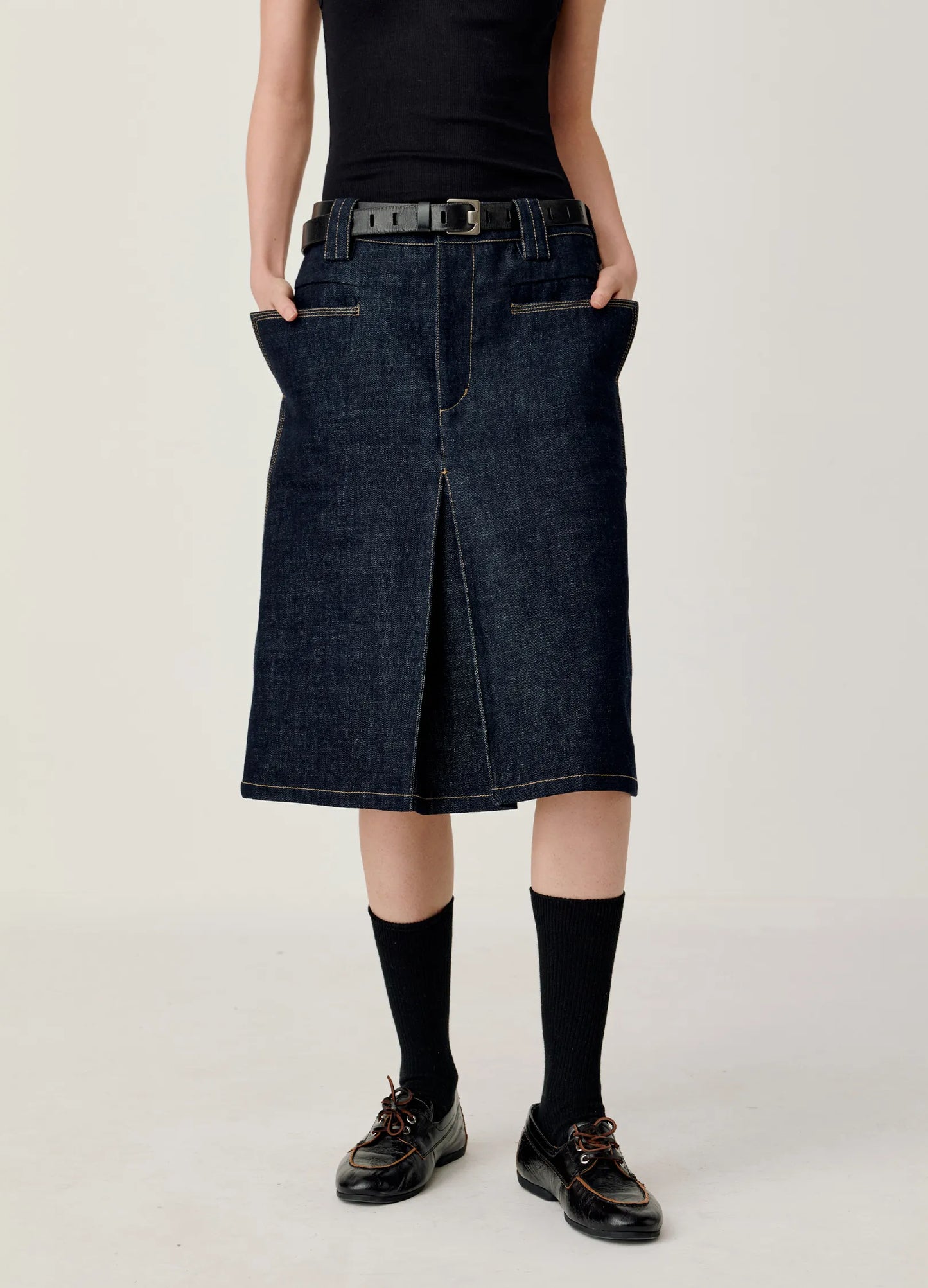 Engineer Denim Skirt