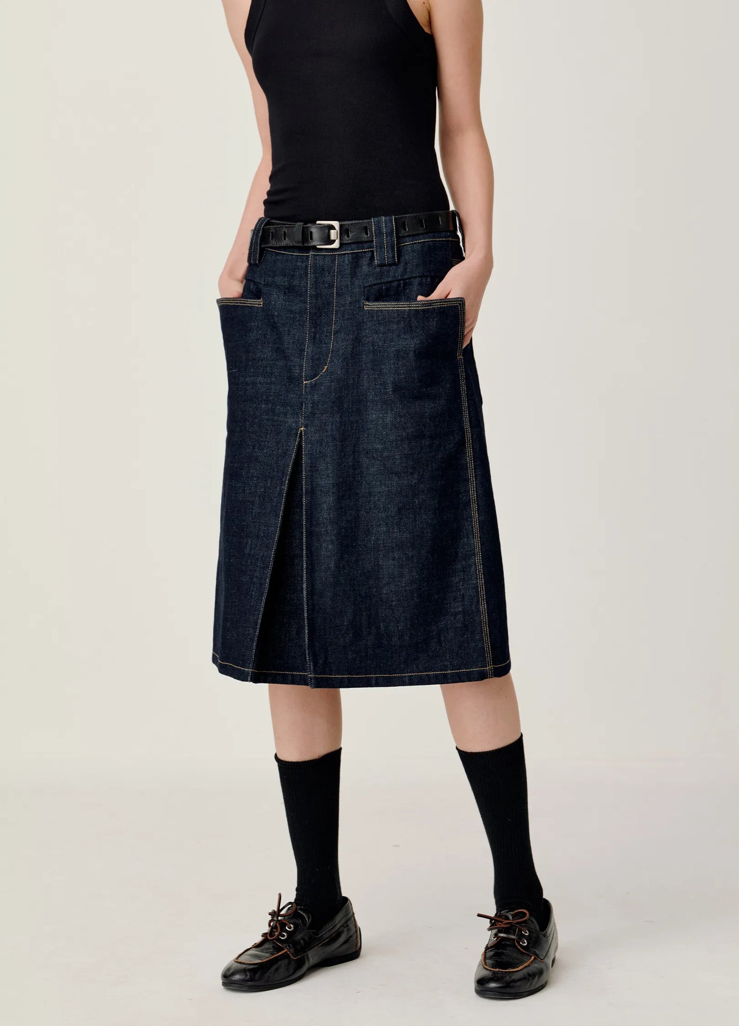 Engineer Denim Skirt