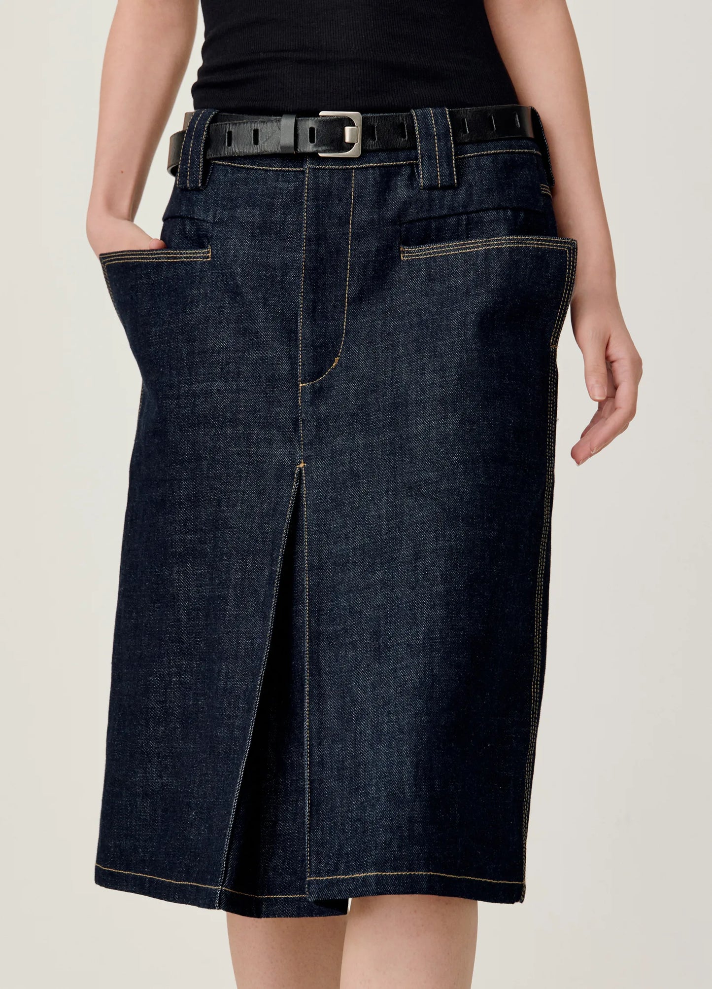Engineer Denim Skirt