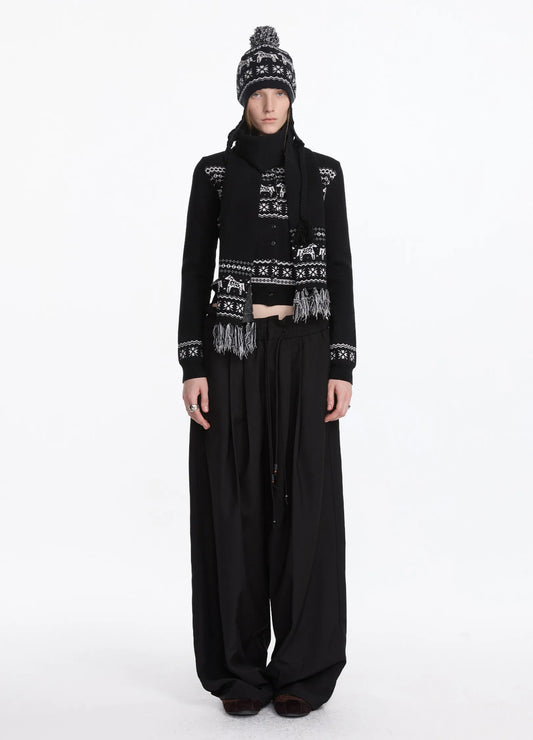 Fair Isle Pony Sweater