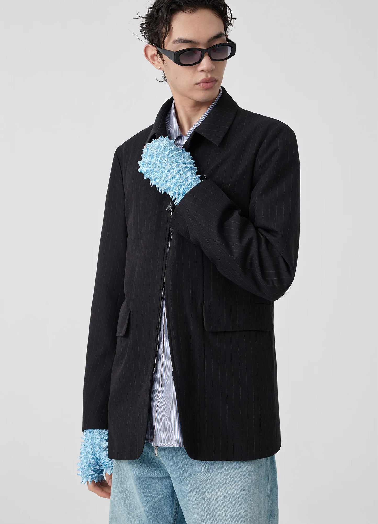 Half Zip Blazer