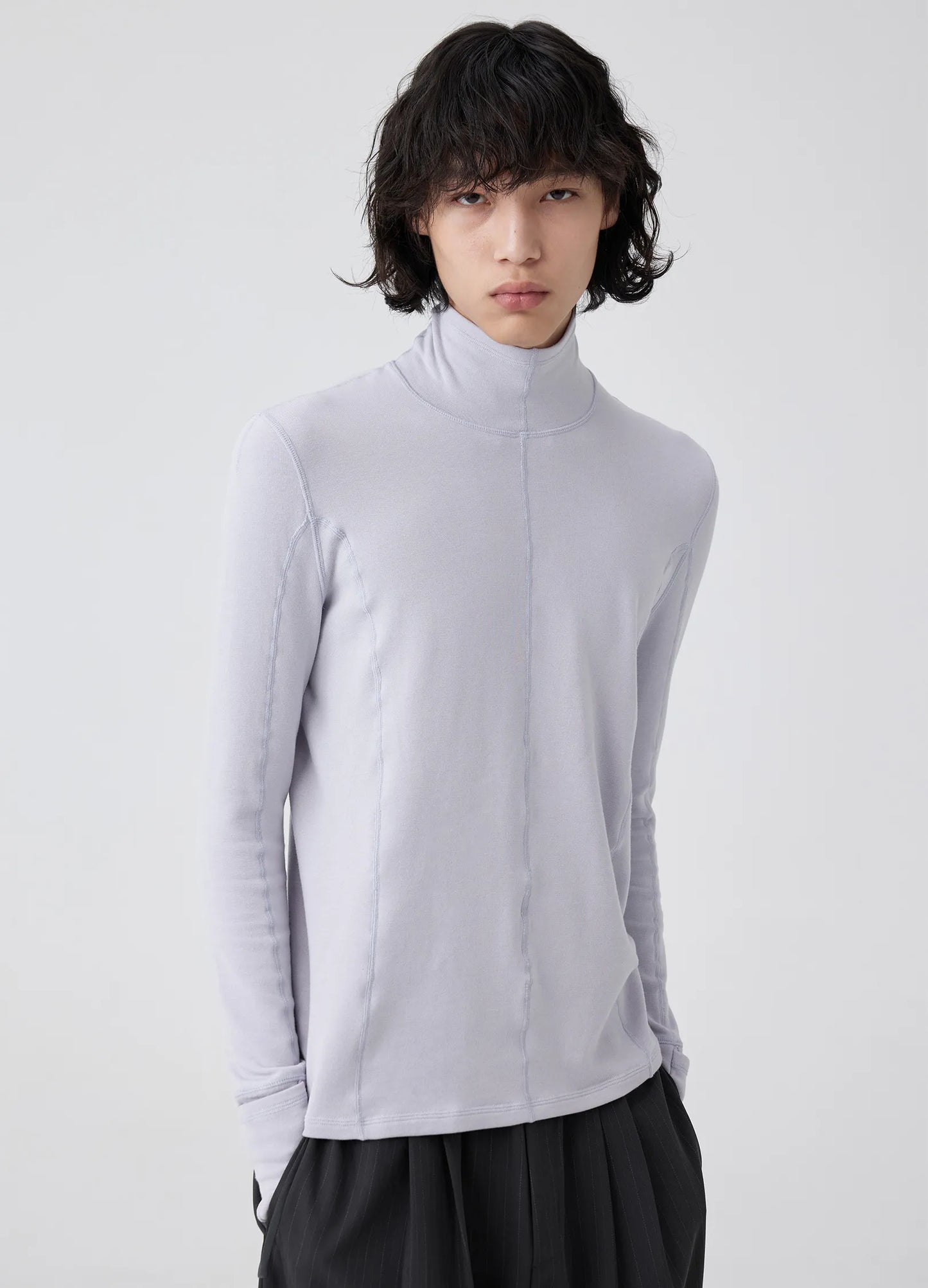 Fitted Turtleneck Mens