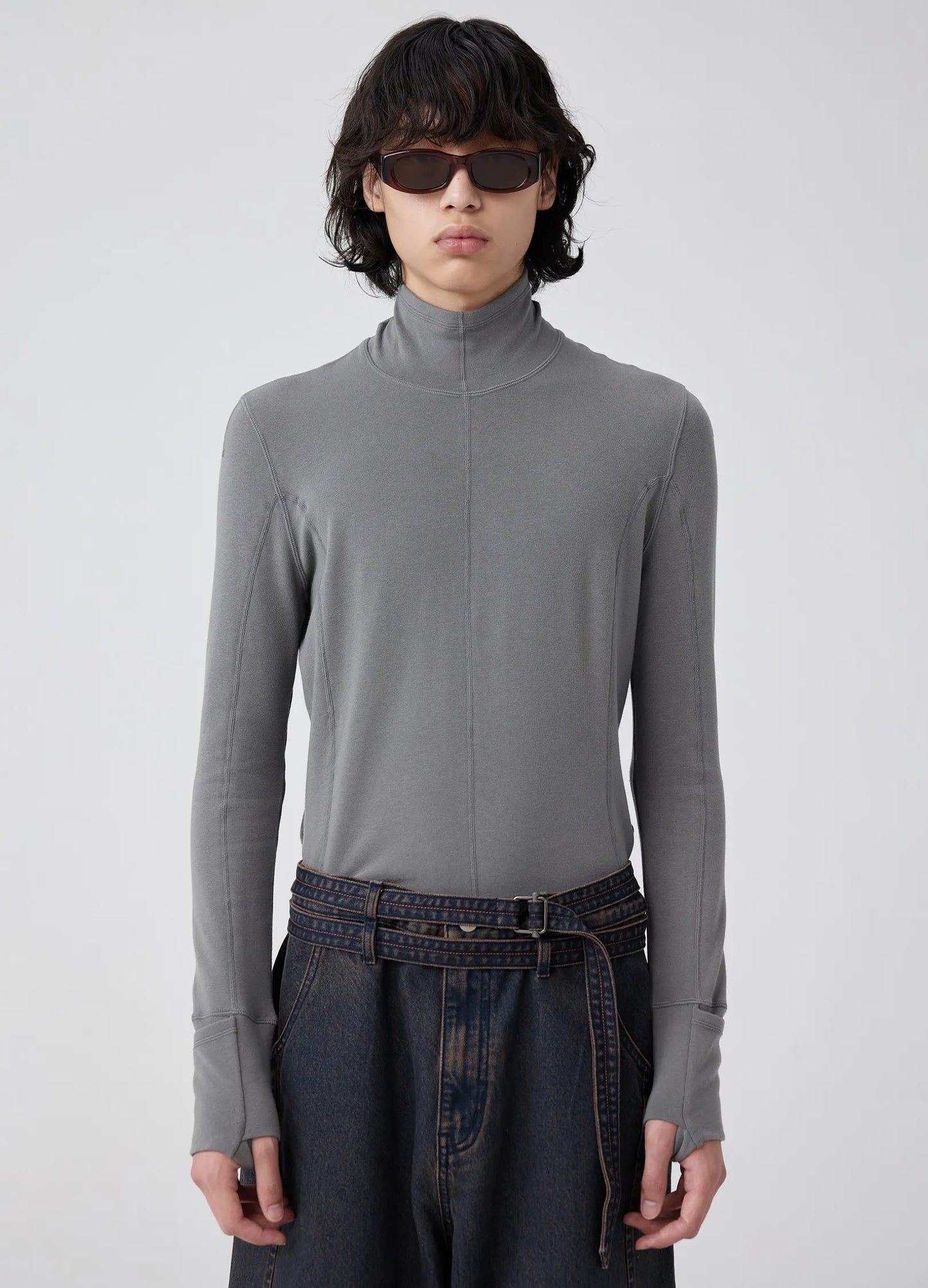 Fitted Turtleneck Mens