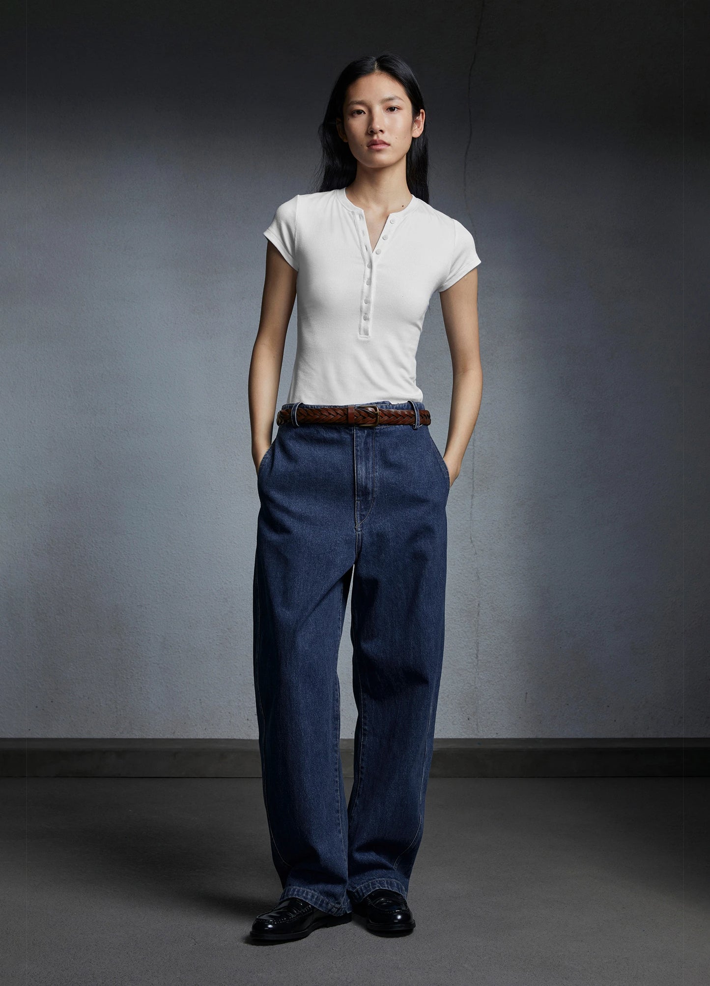 Fitted Short Sleeve Top