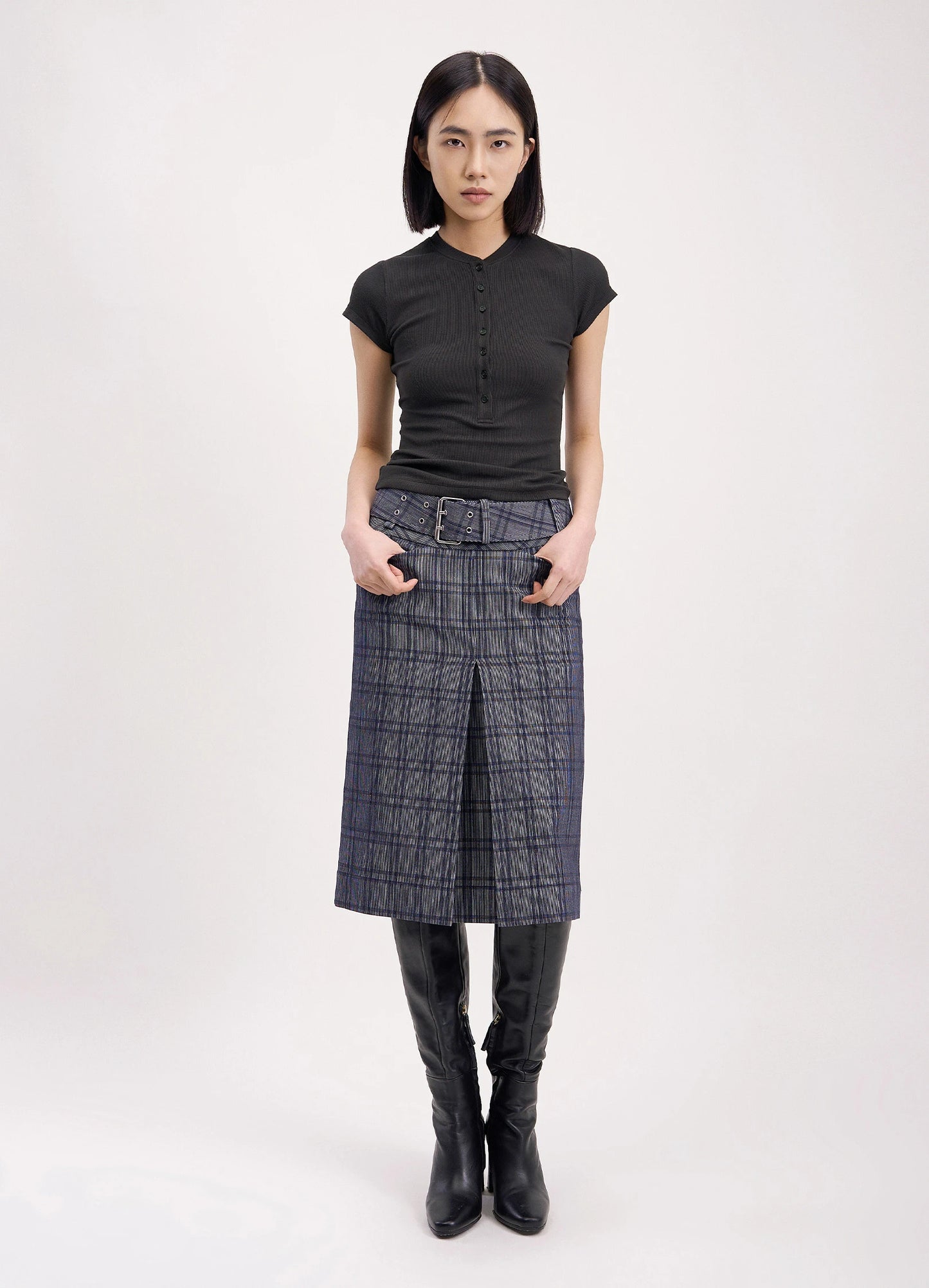 Fitted Short Sleeve Top