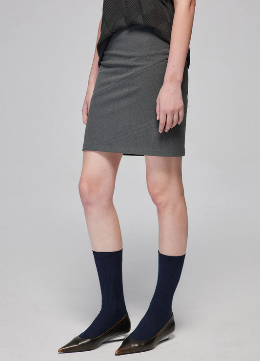 Fitted Tactical Mini Skirt
