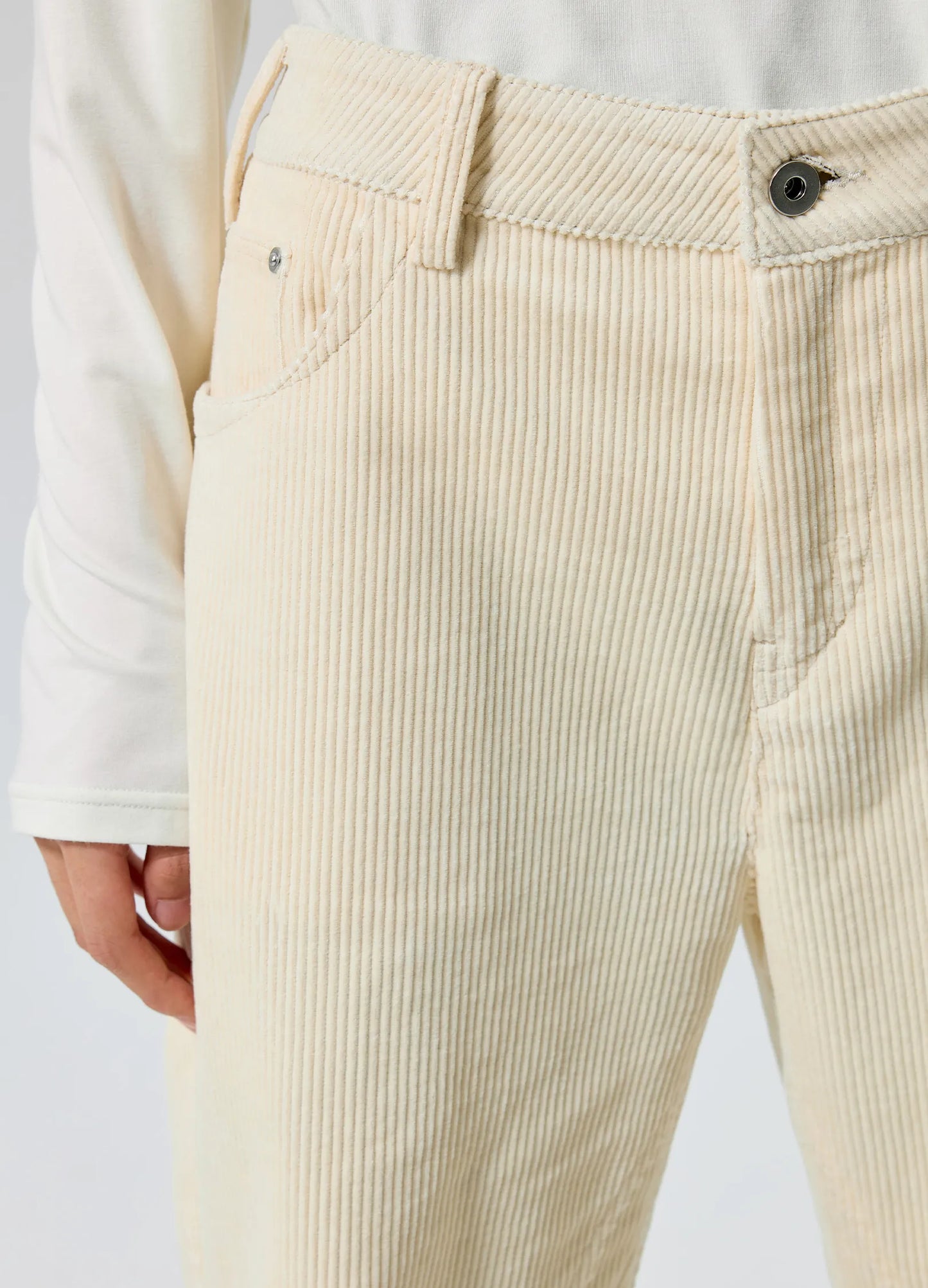 Flared Corduroy Trousers