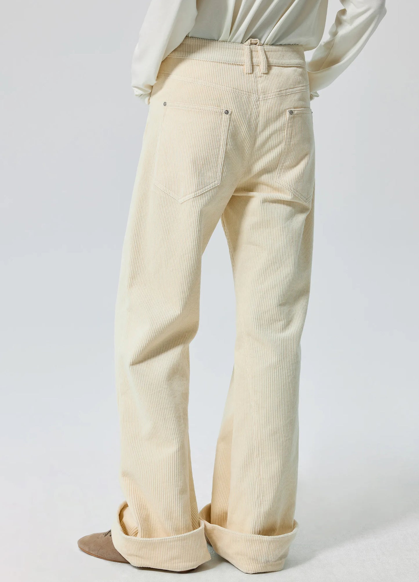 Flared Corduroy Trousers
