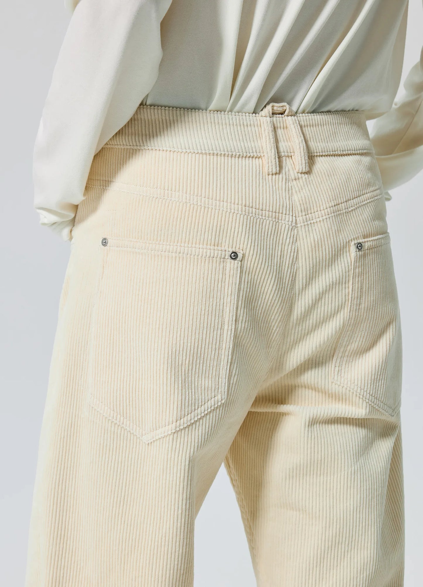 Flared Corduroy Trousers