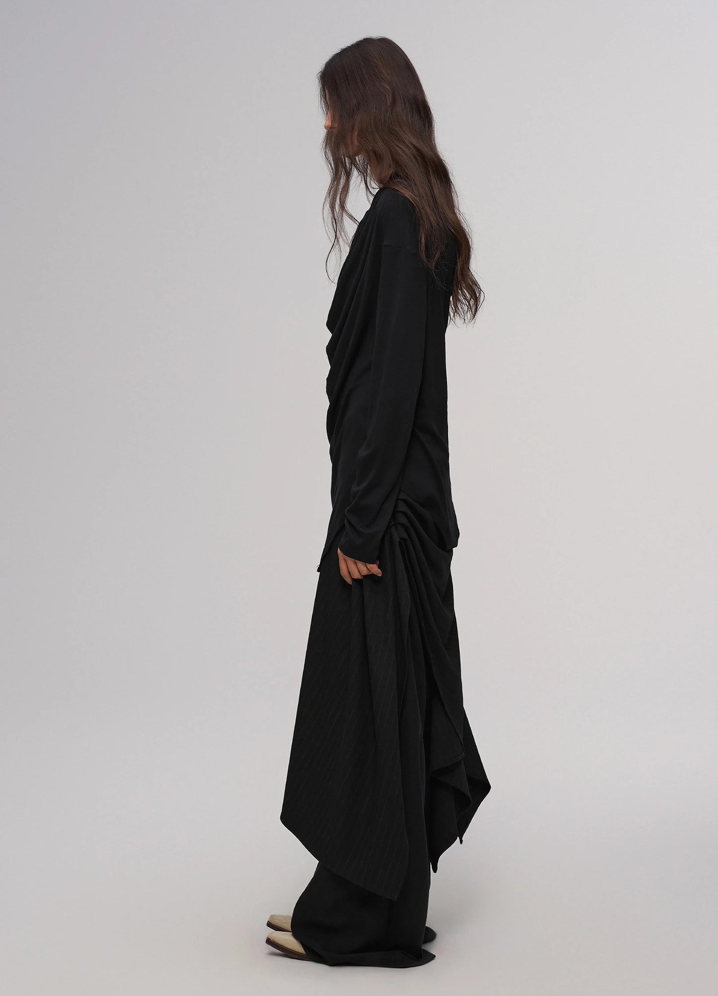 Folded Panel Trousers