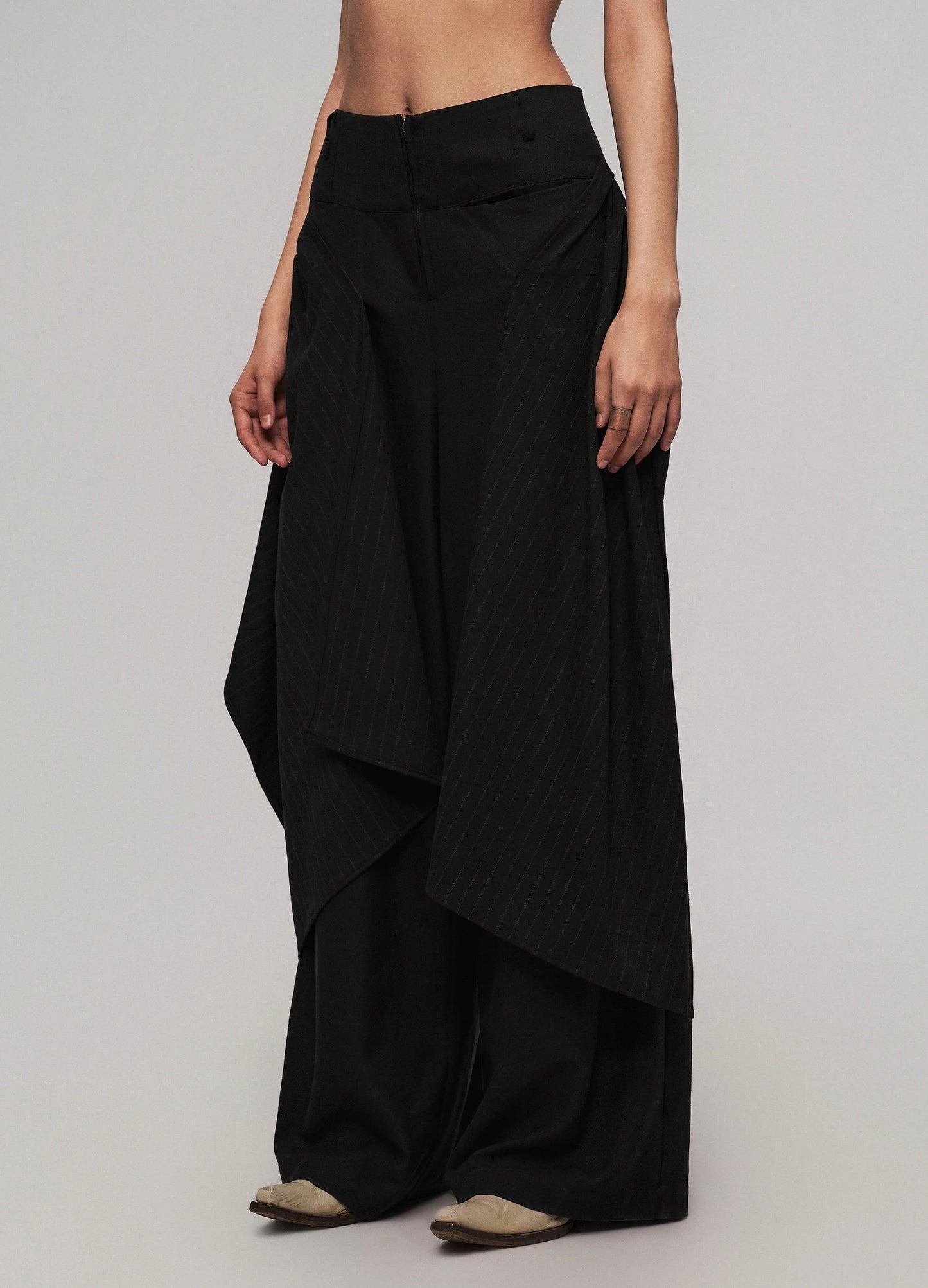 Folded Panel Trousers