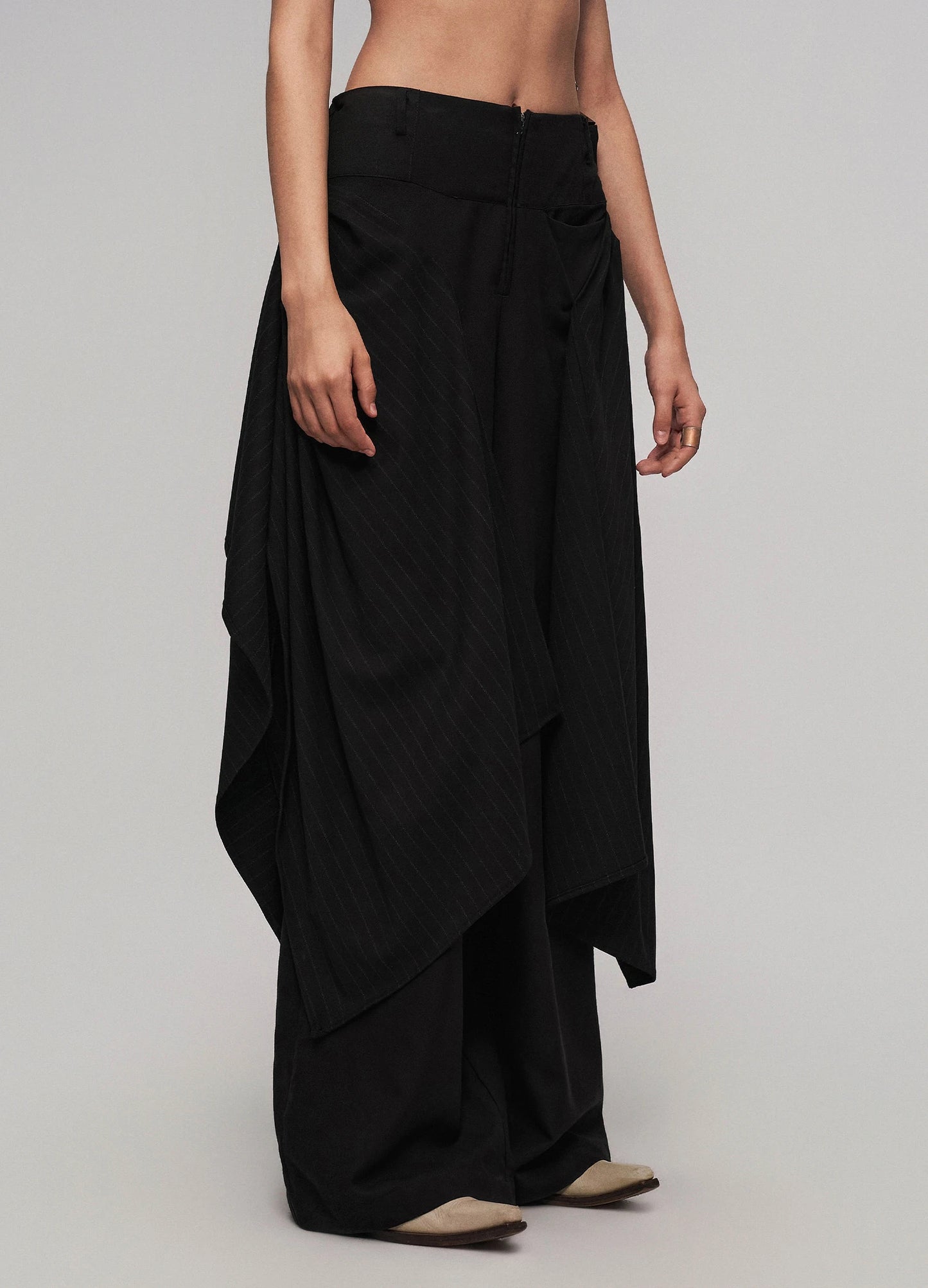 Folded Panel Trousers