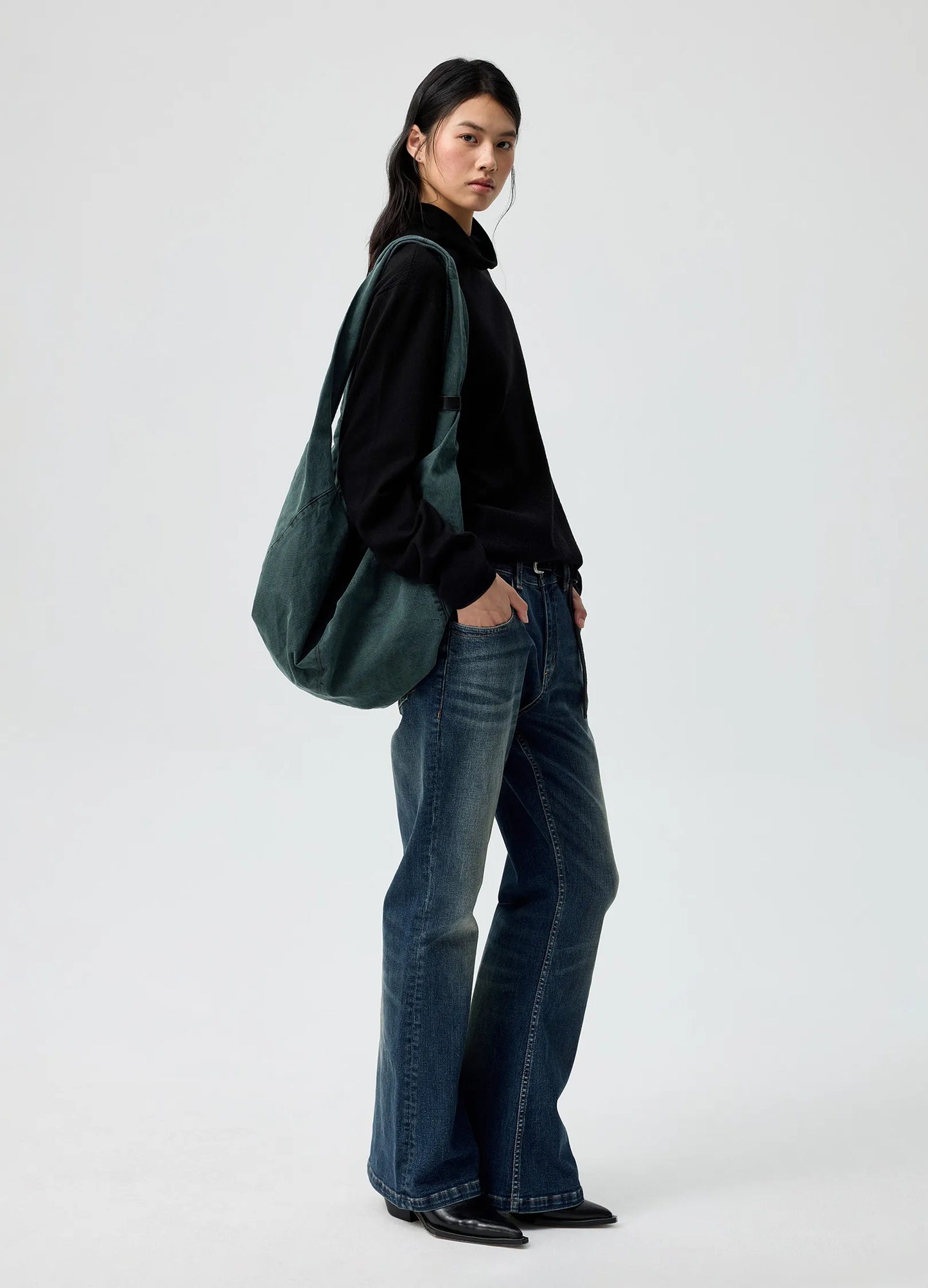 Garment-Dyed Side Bag