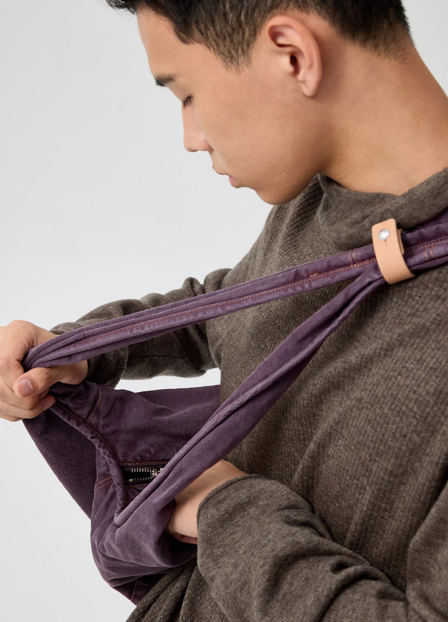 Garment-Dyed Side Bag