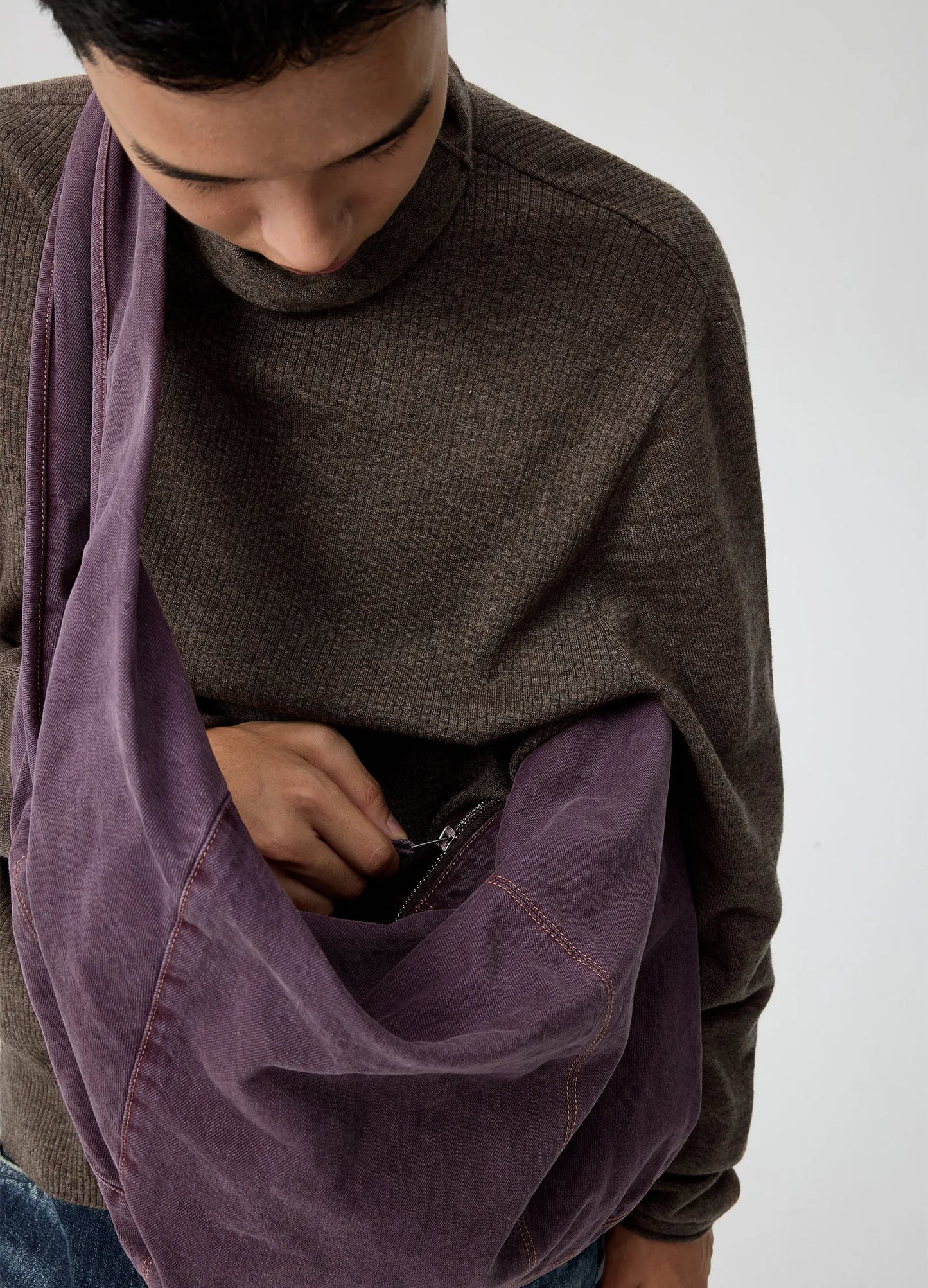 Garment-Dyed Side Bag