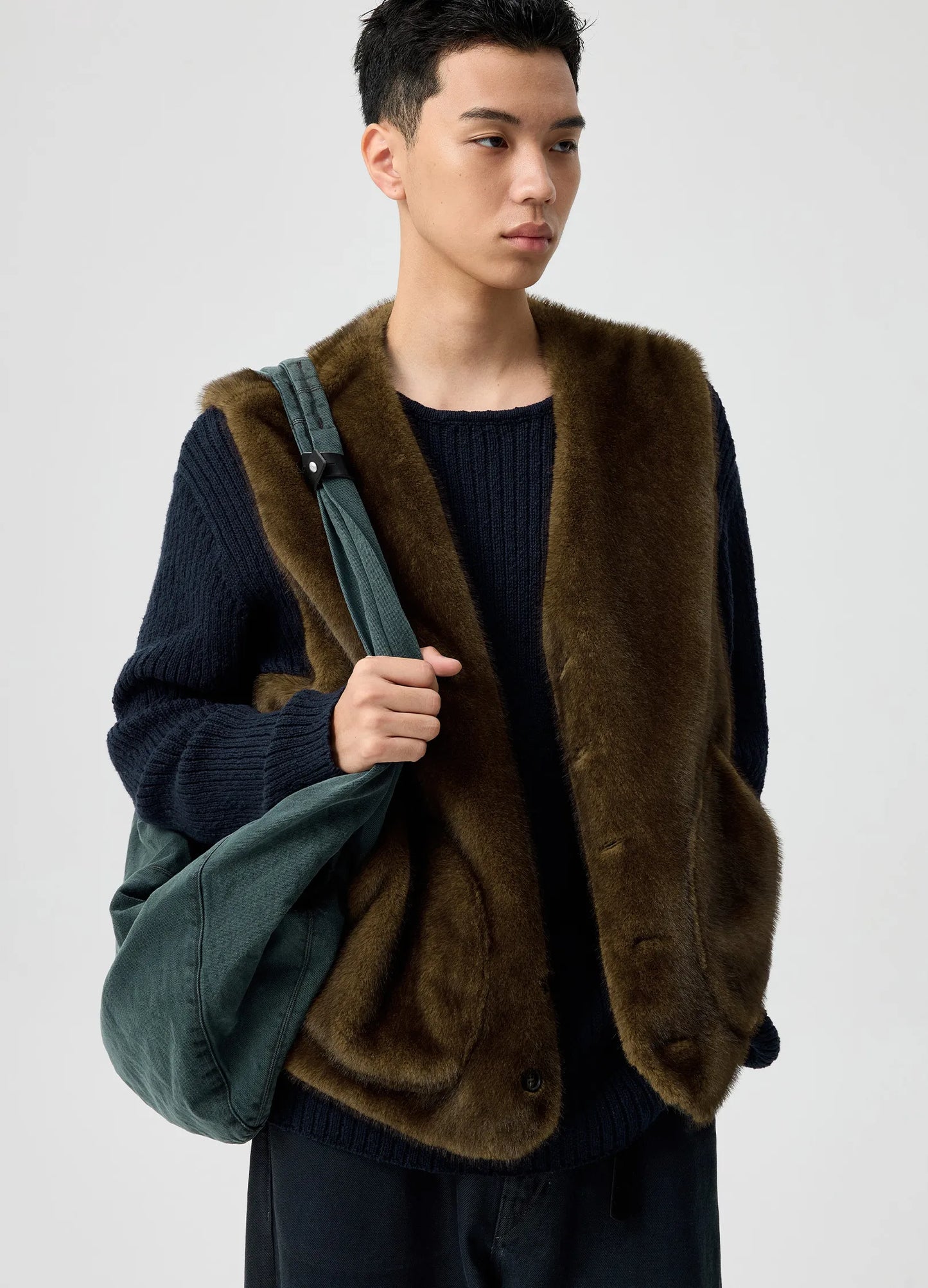 Garment-Dyed Side Bag