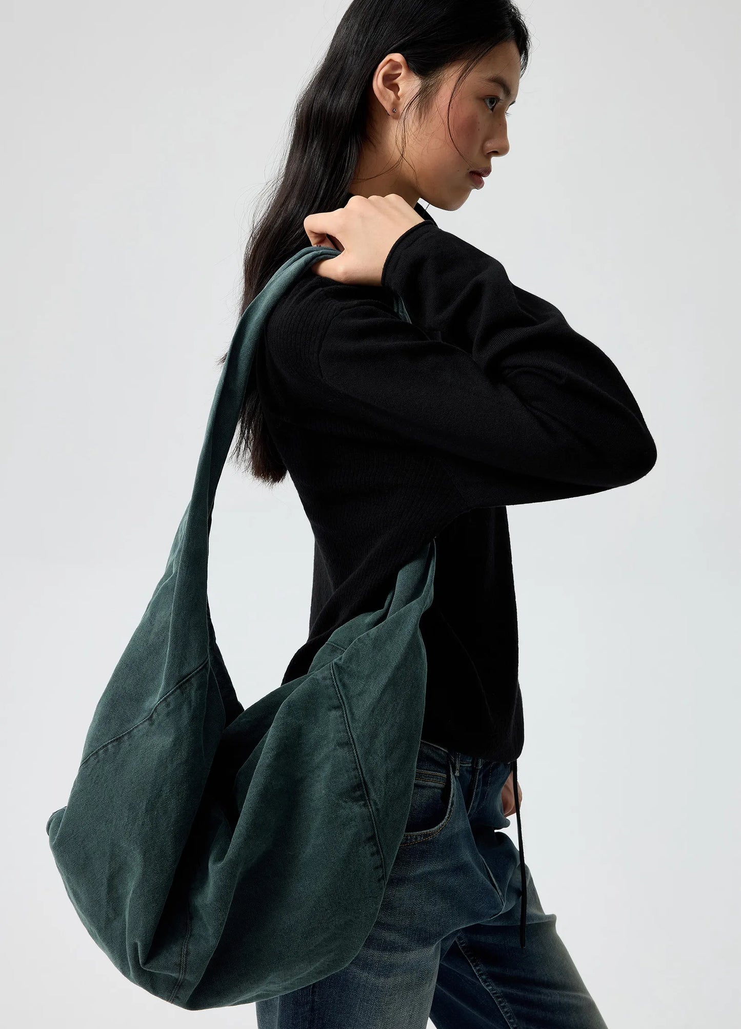 Garment-Dyed Side Bag