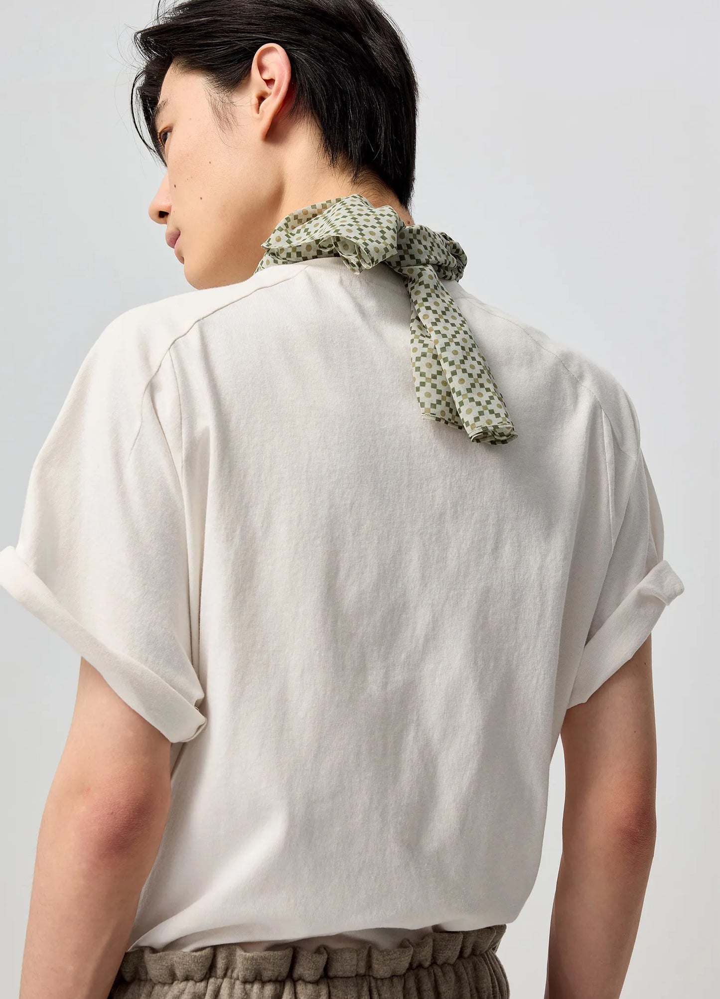 Geo Silk Scarf