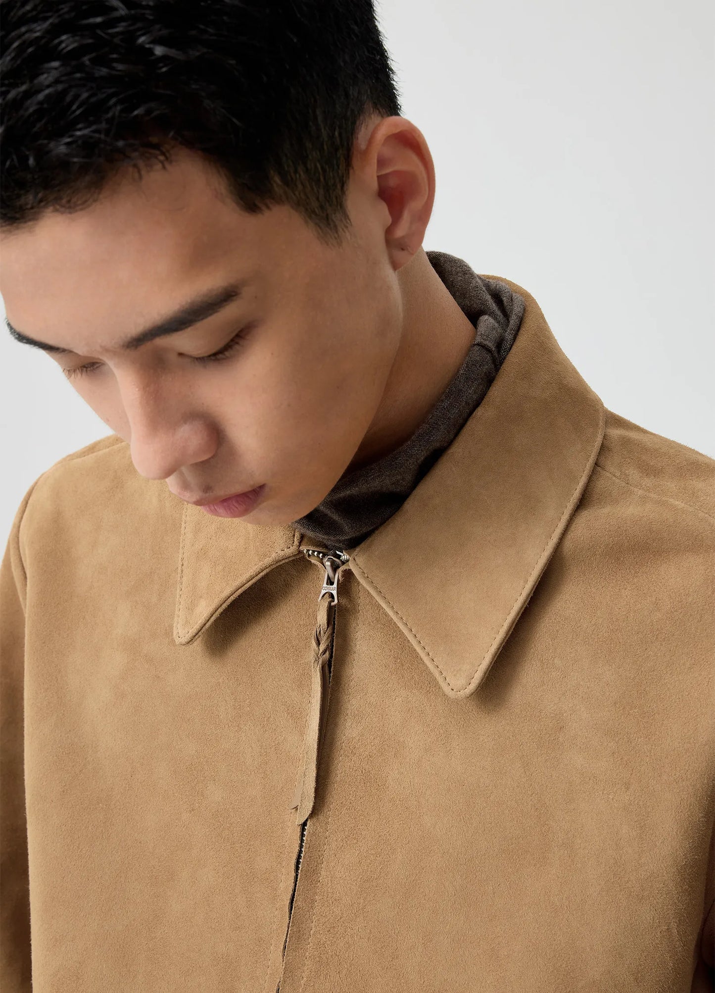 Suede Darted Jacket