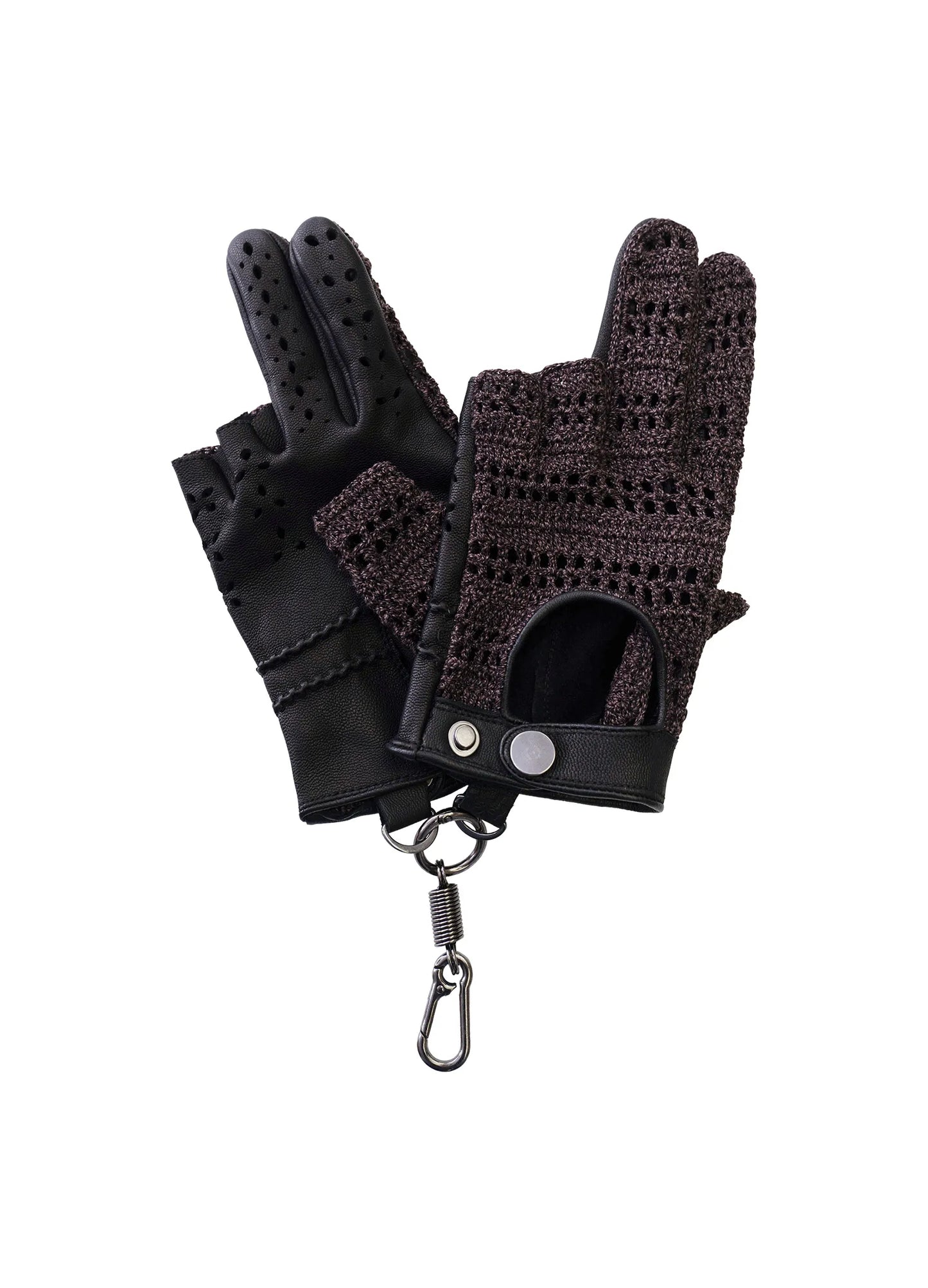 Hollow Driver Crochet Gloves