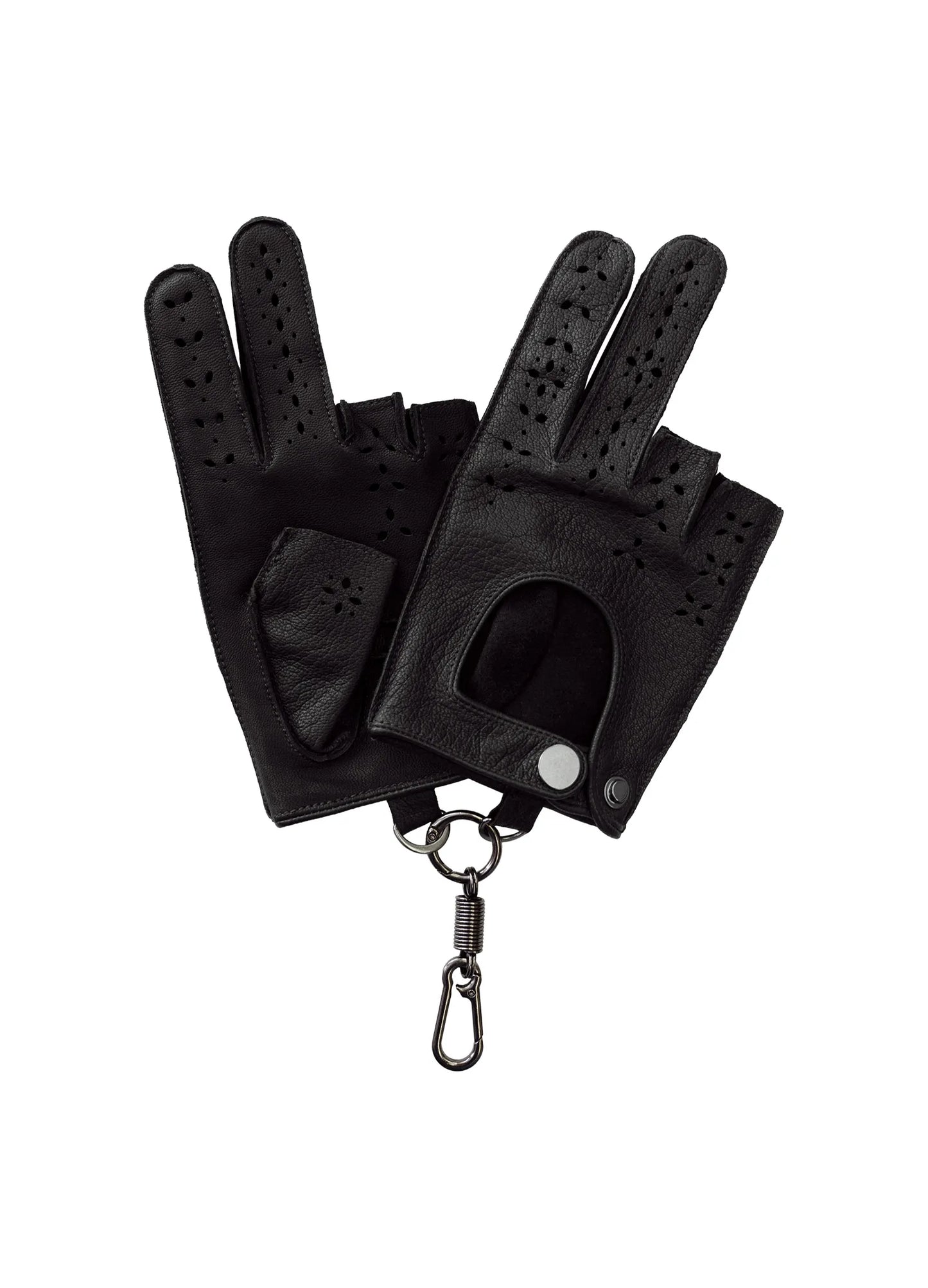 Hollow Leather Driver Gloves