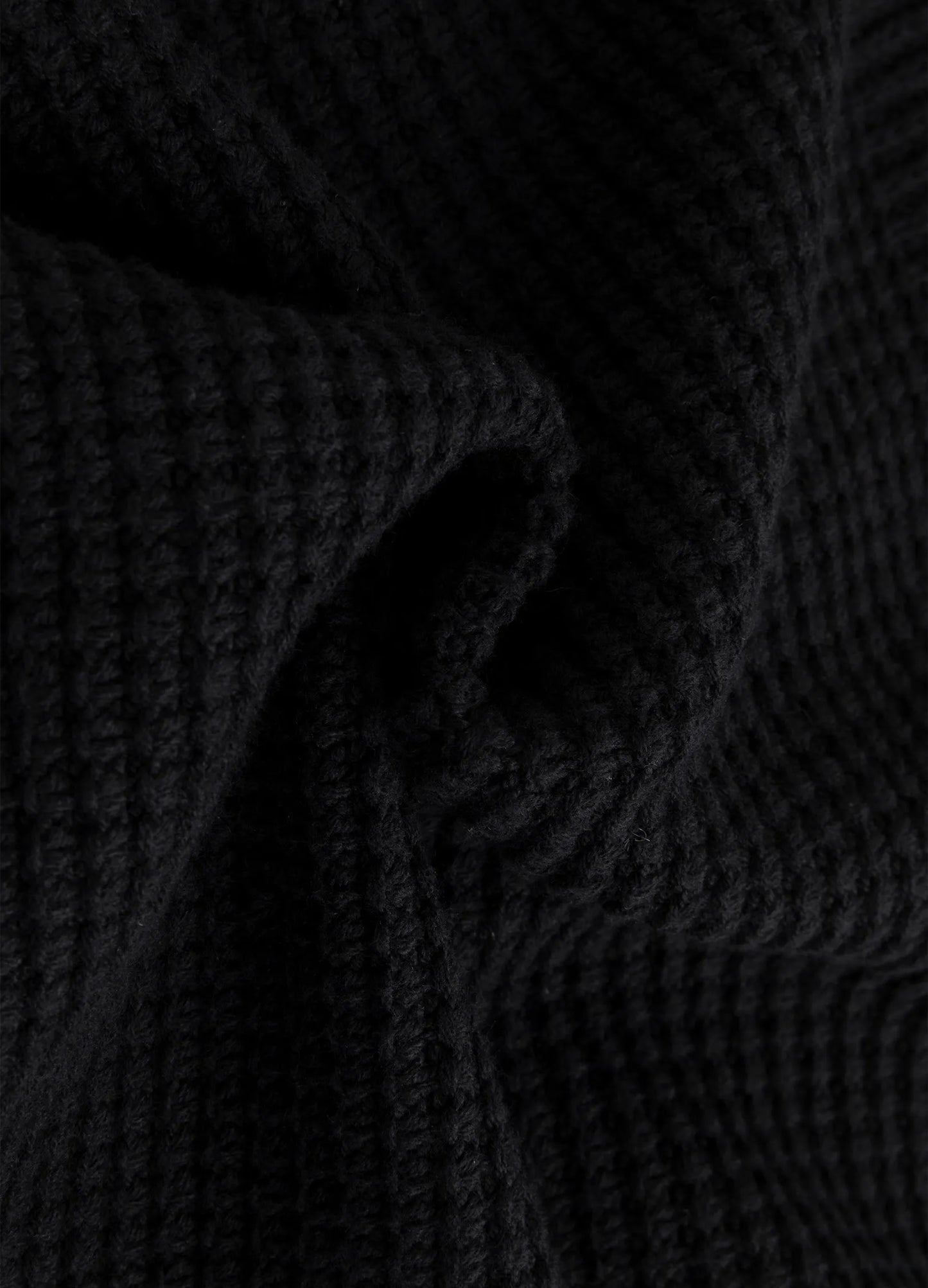 Hooded Fur Knit Coat