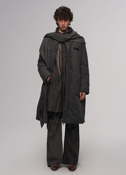 Interlaced Cotton Coat