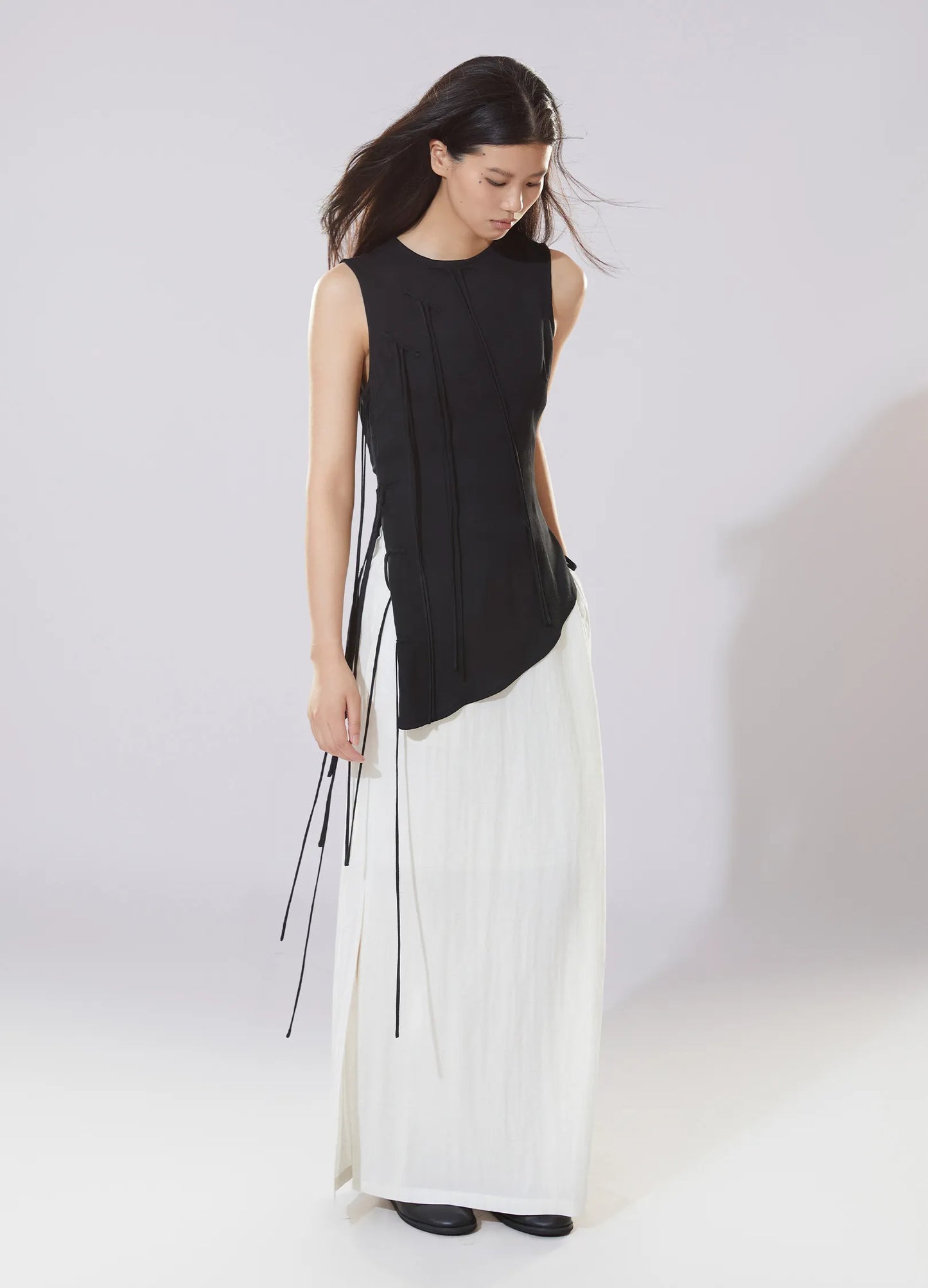 Irregular Bondage Top