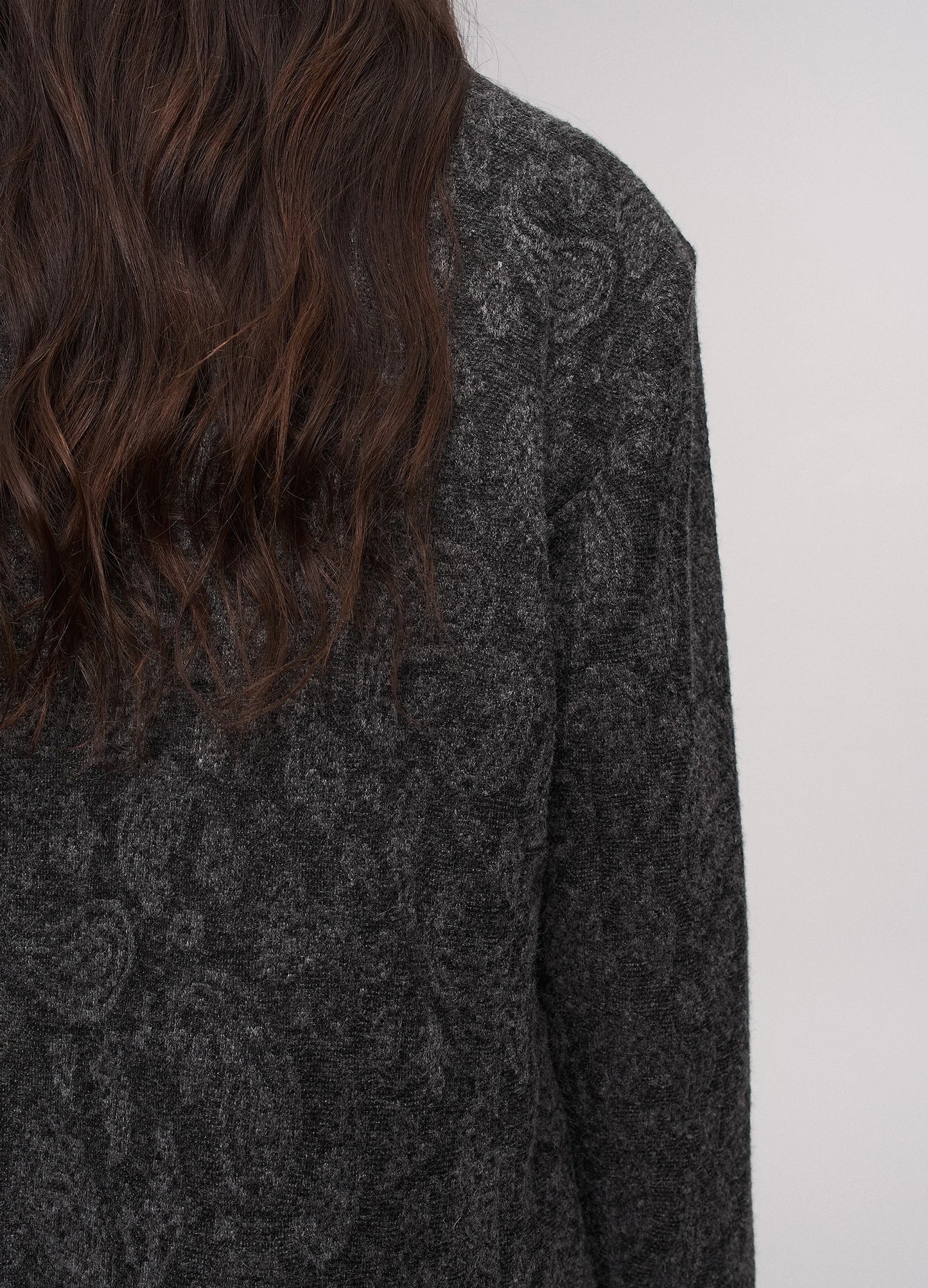 Jacquard Knit Blazer