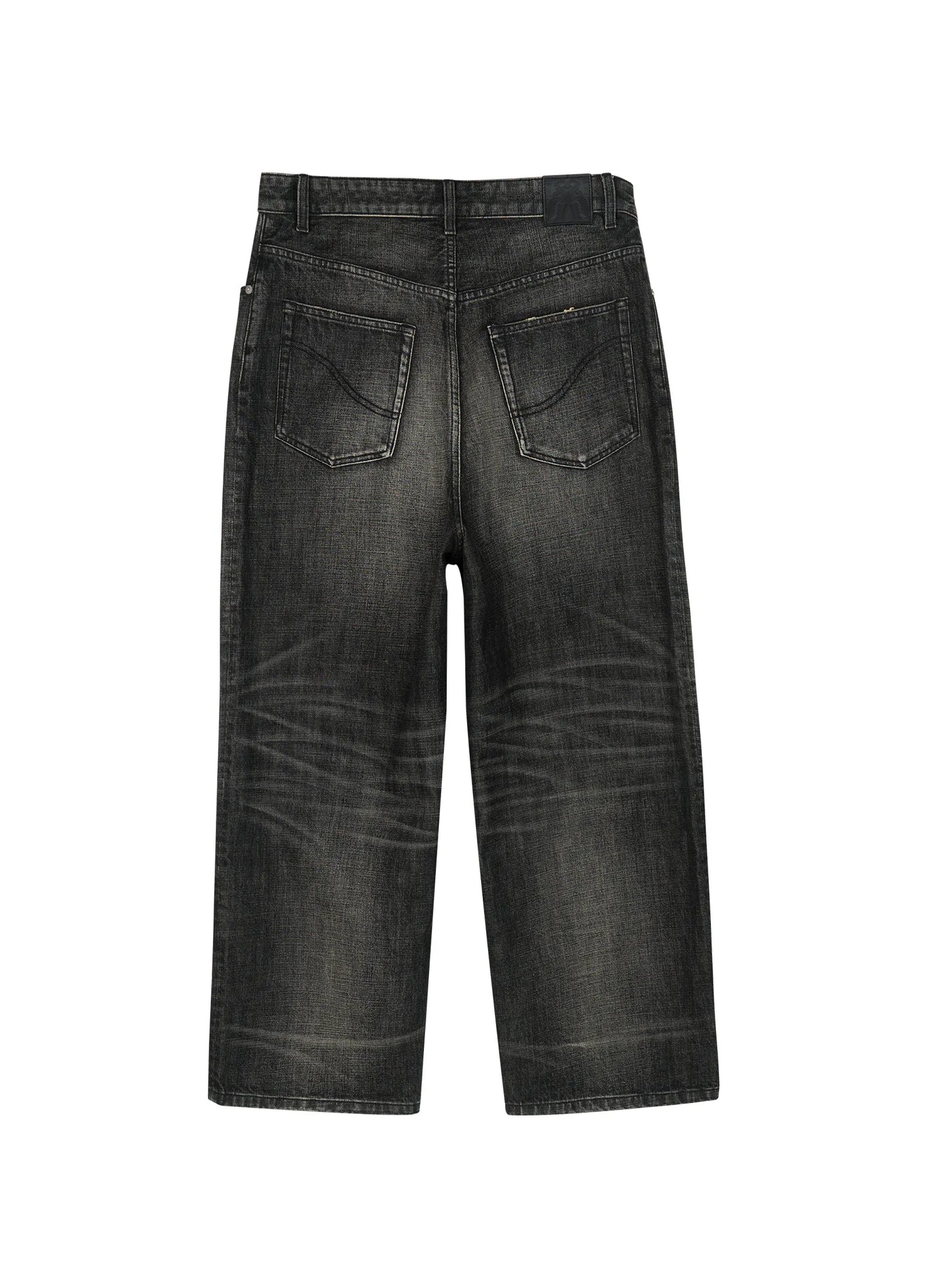 Jet Wash Wide Denim
