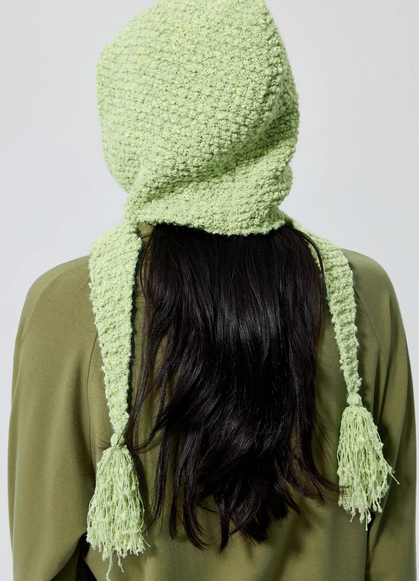 Knitted Hood Scarf