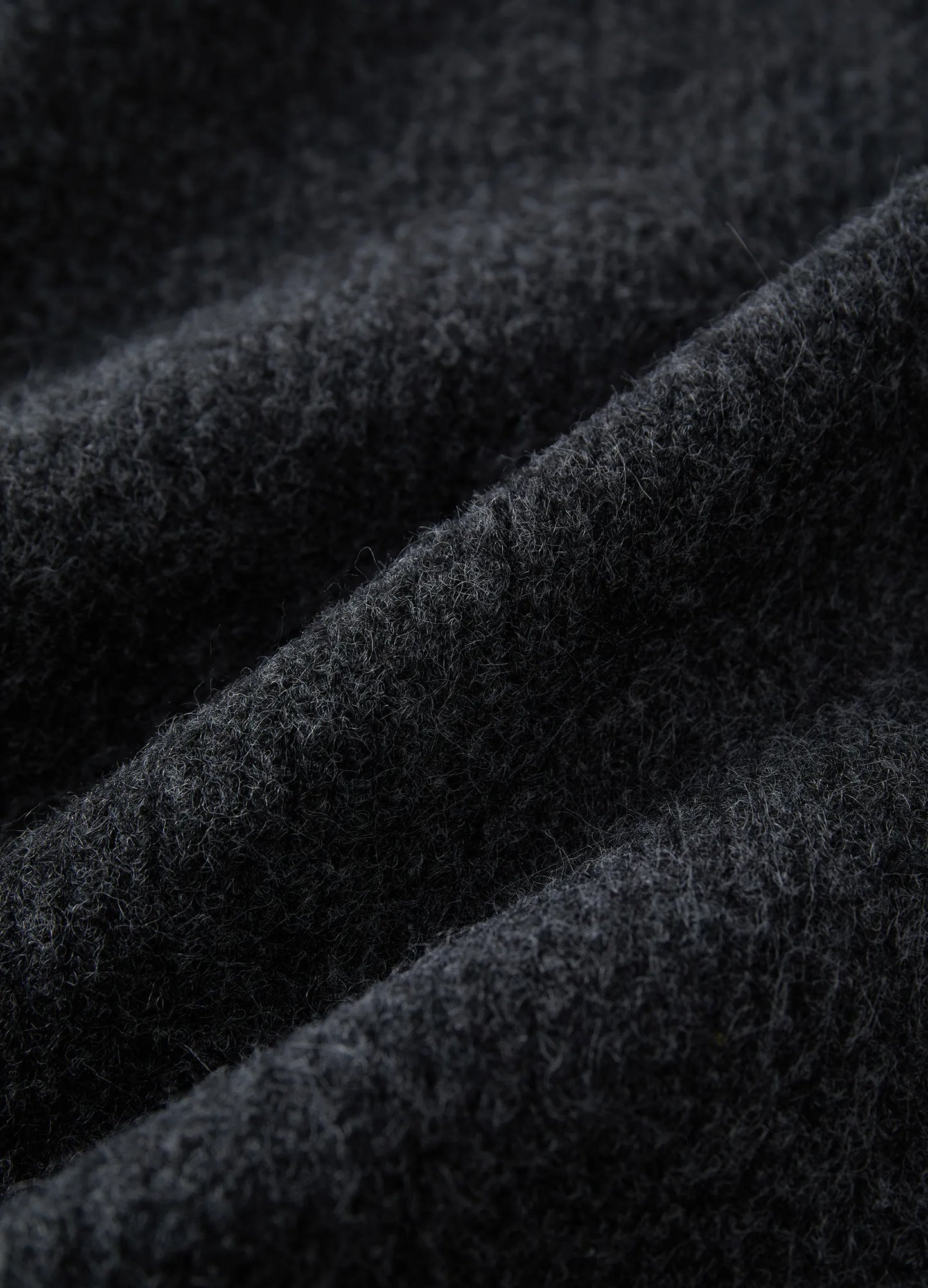 Knitted Wool Zip Sweater