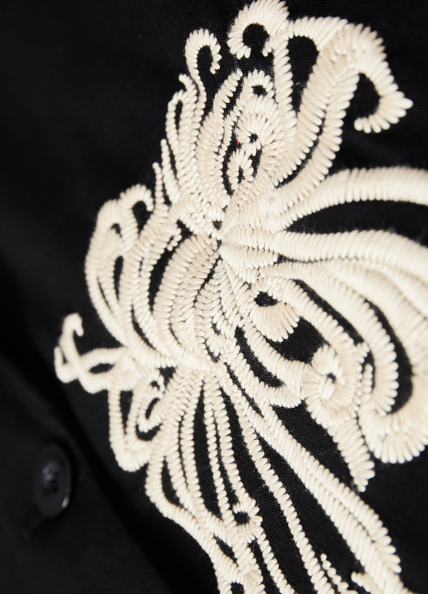 Abstract Flower Overcoat