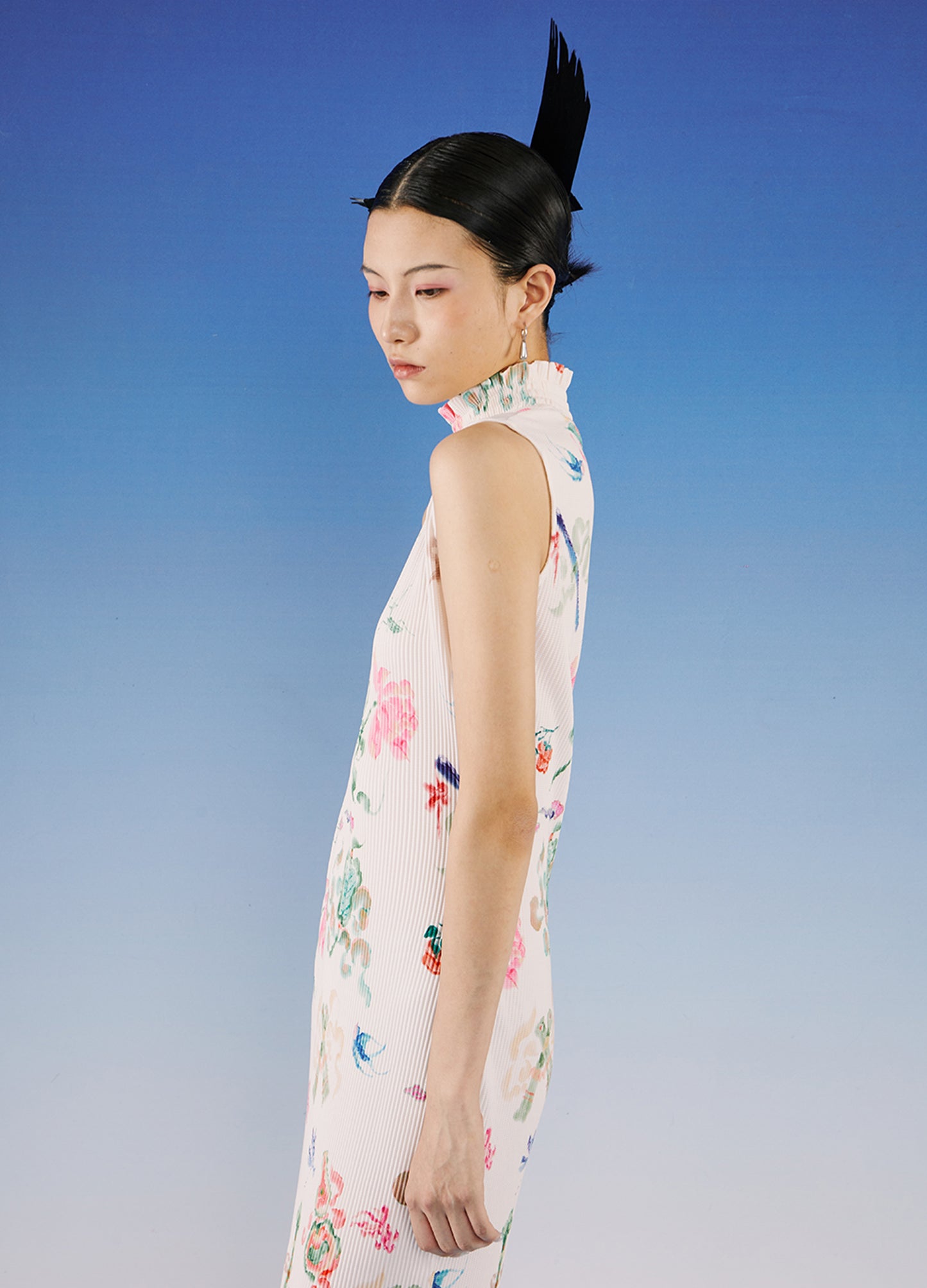 Qipao Floral Dress