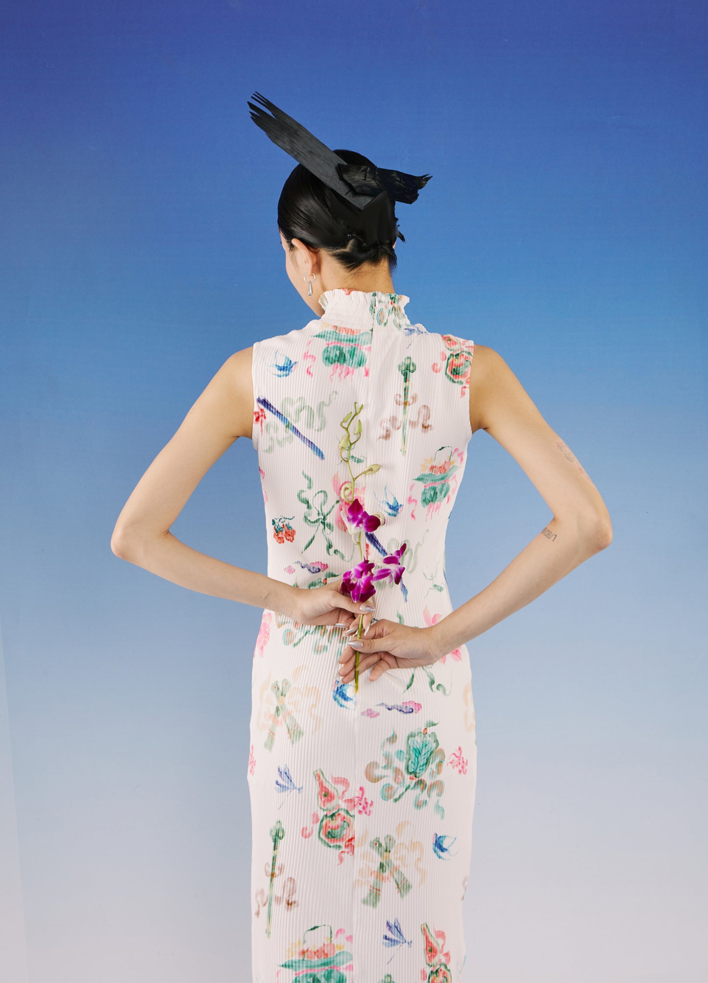 Qipao Floral Dress