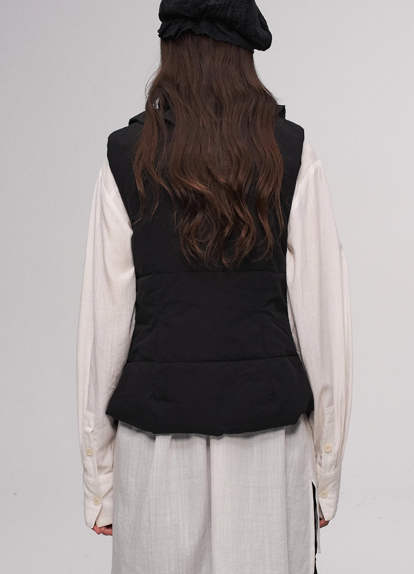 Lace Overlay Vest