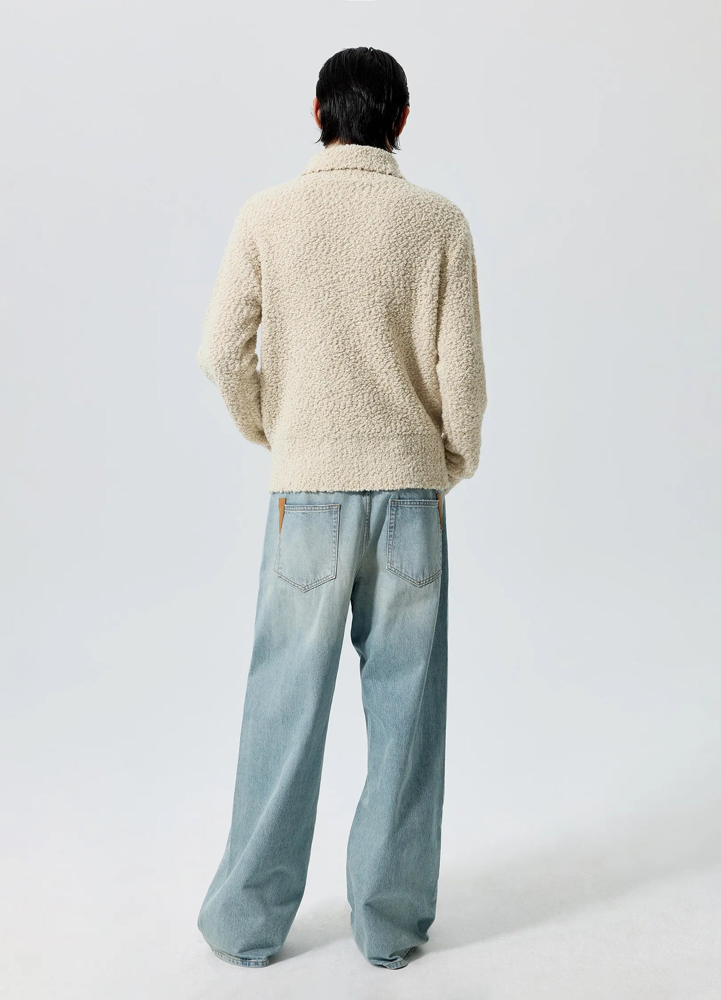 Lambswool Zip Sweater