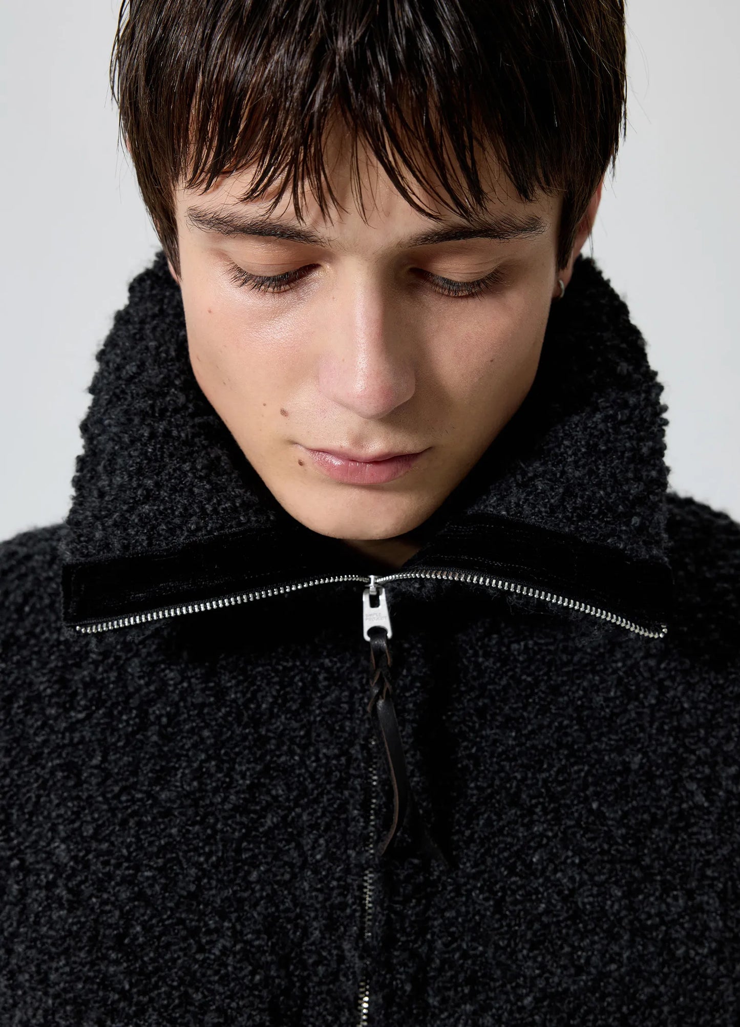 Lambswool Zip Sweater