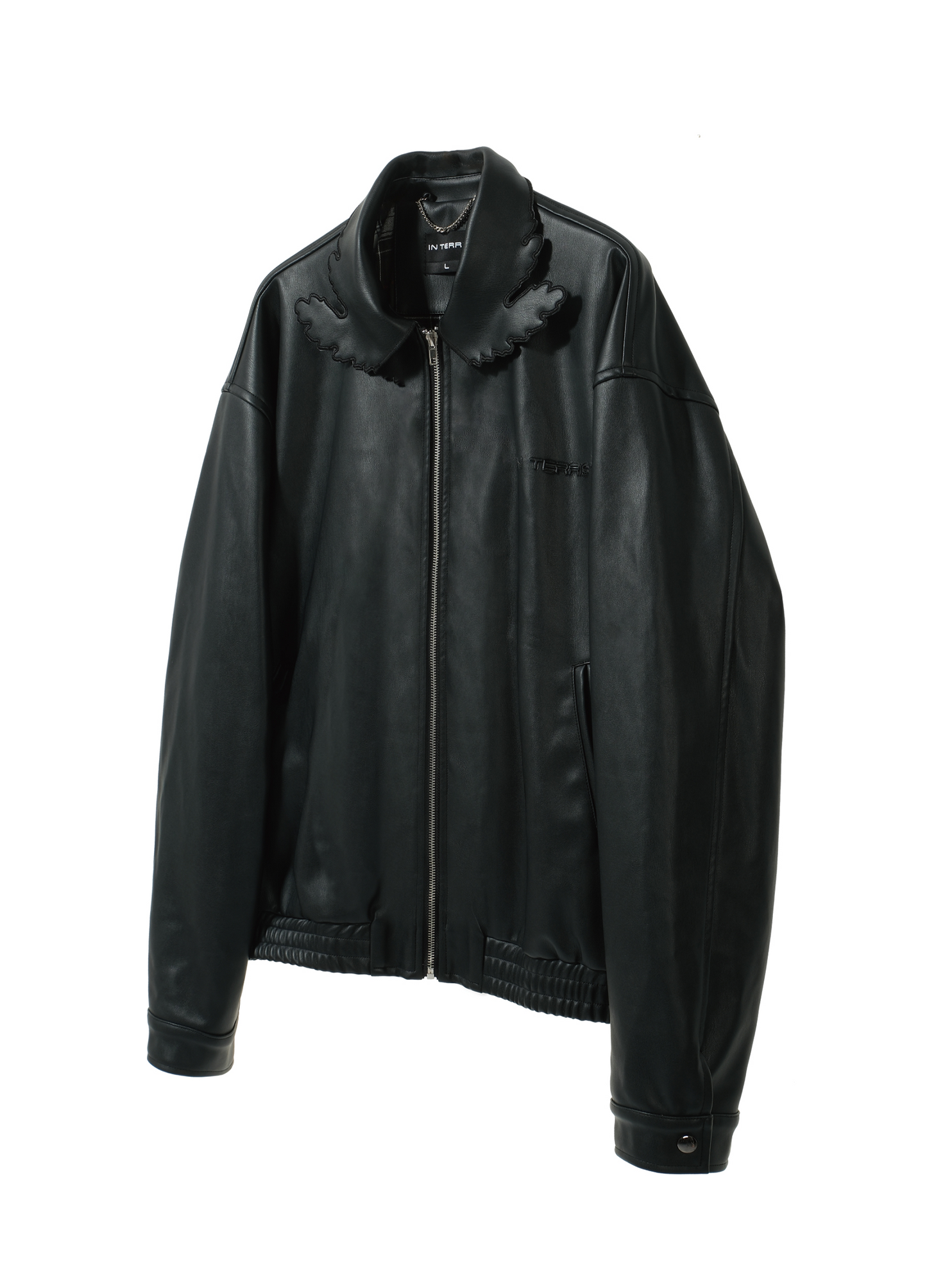 Leaf Leather Jacket