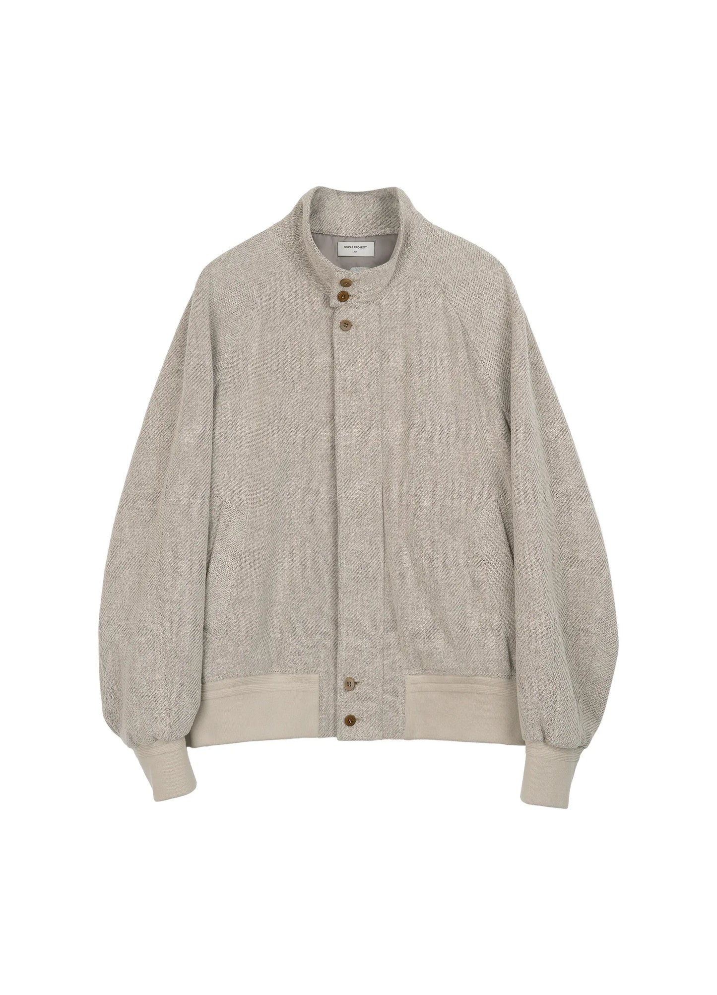 Linen Harrington Jacket