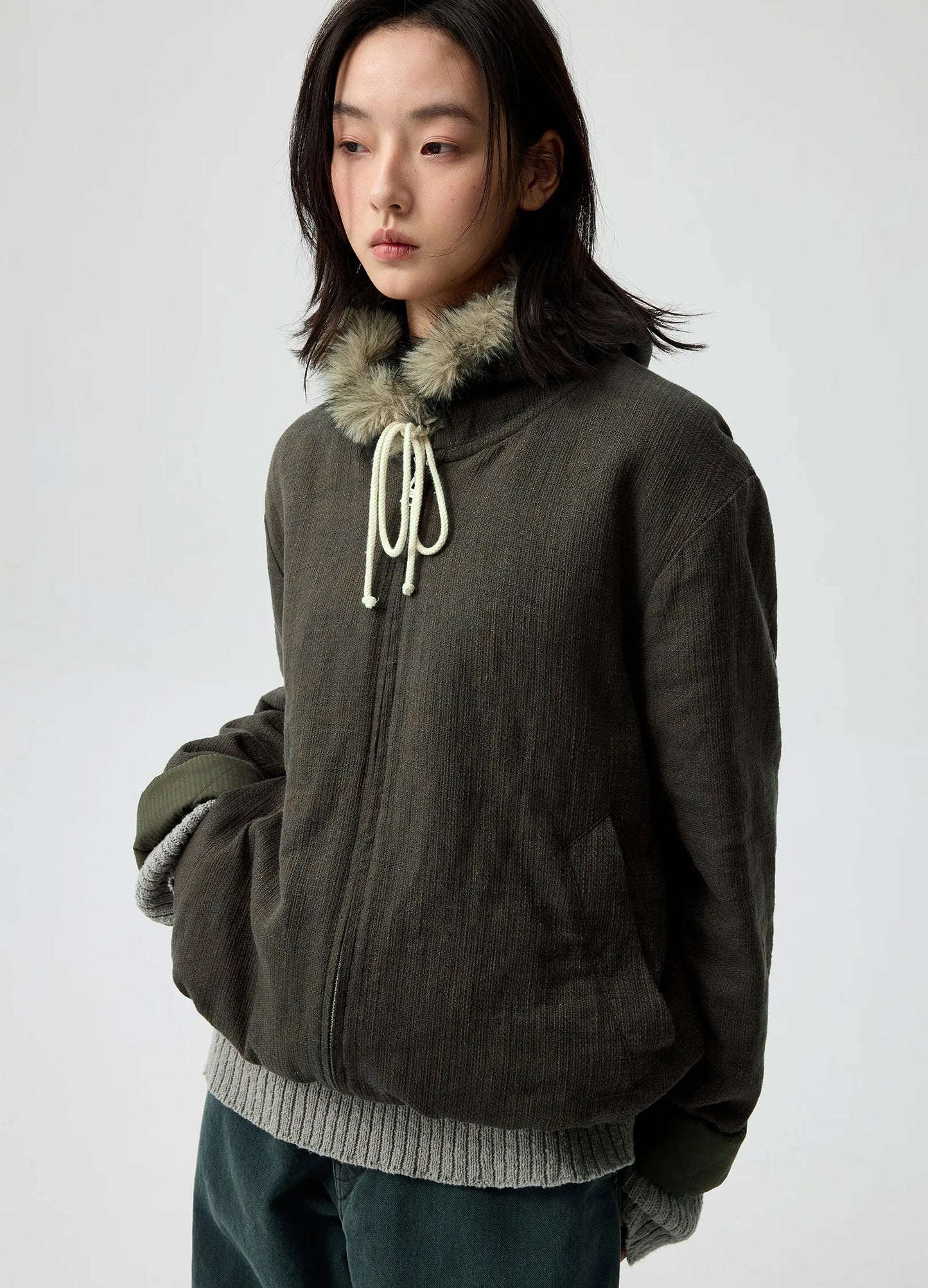 Linen Quilted Jacket