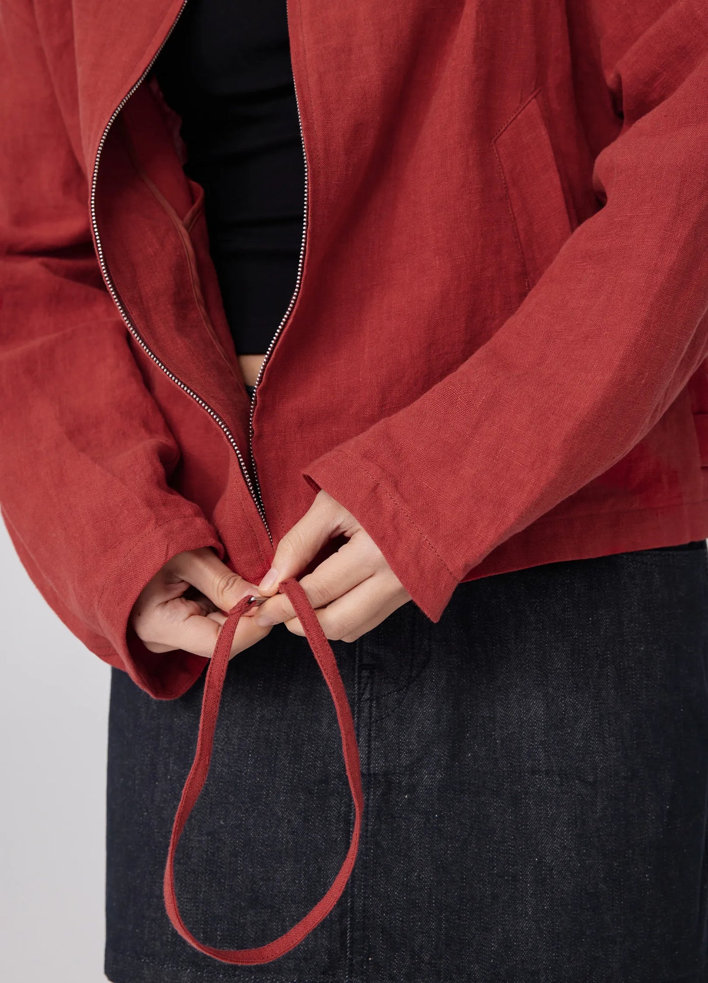 Linen Work Jacket