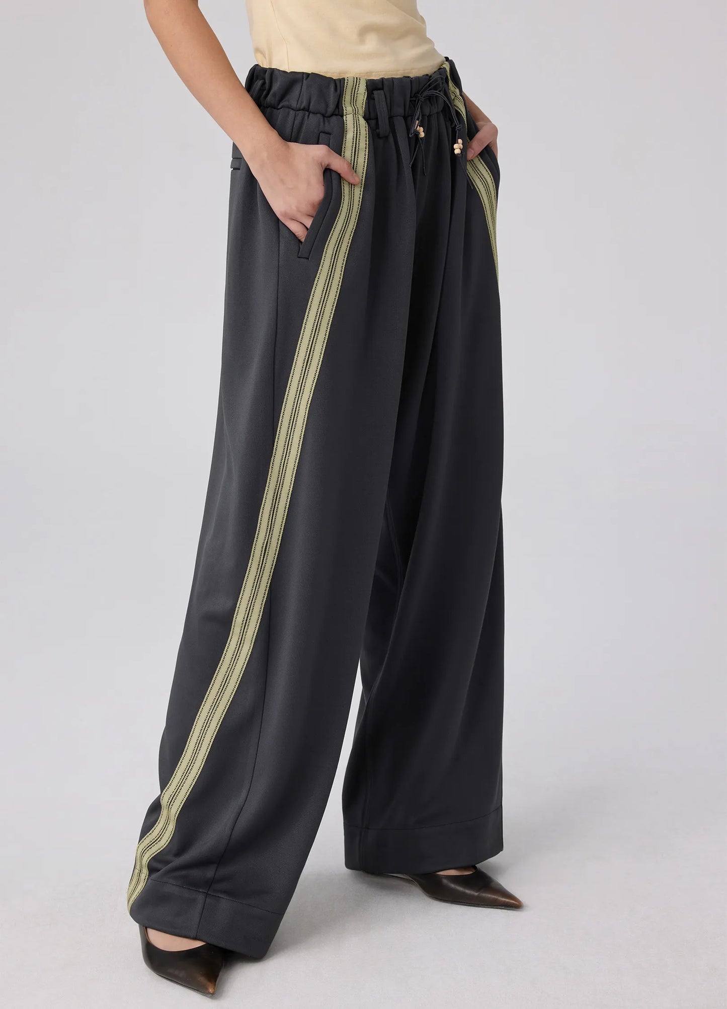 Loose Side Seam Track Pants