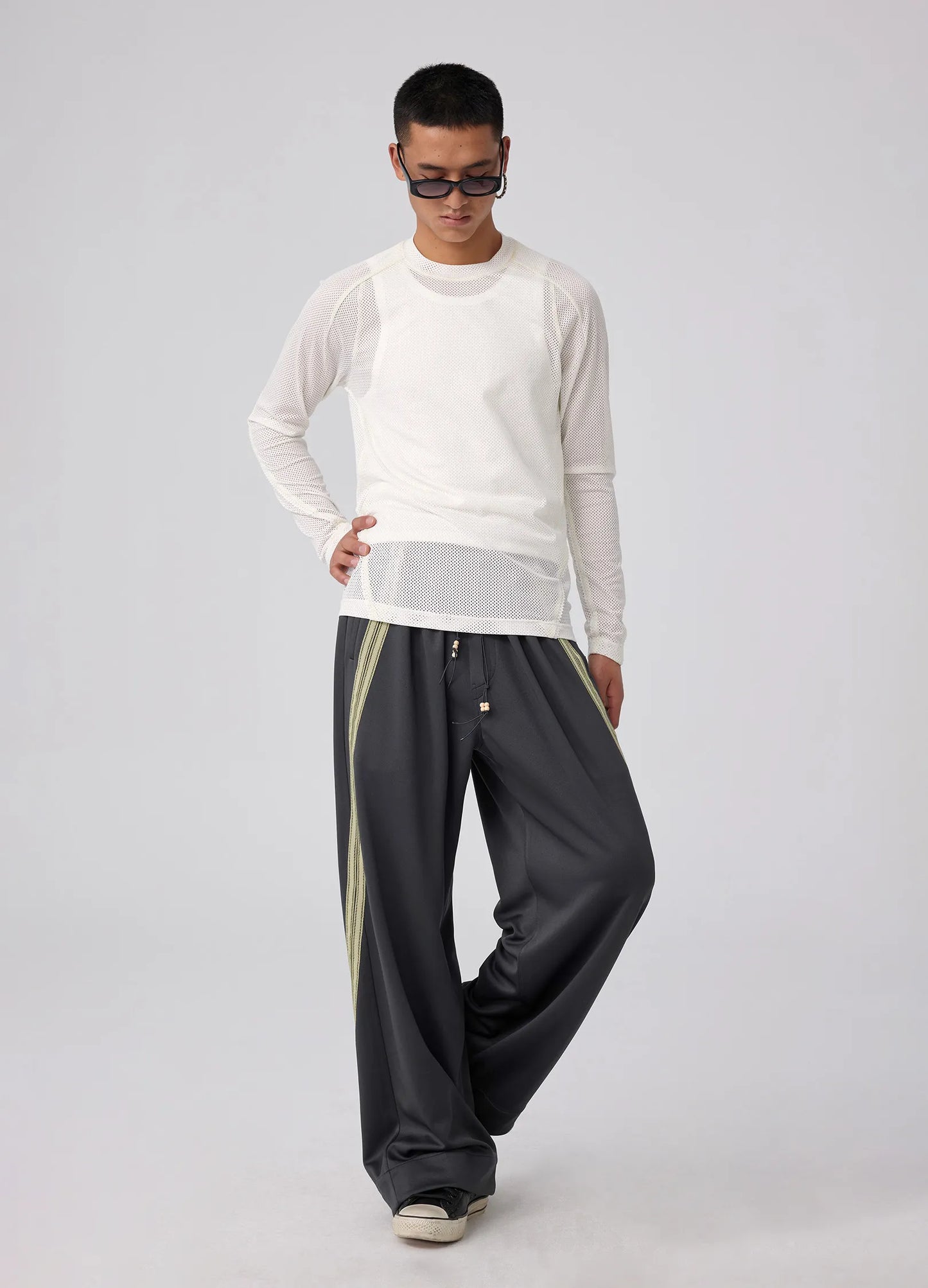 Loose Side Seam Track Pants