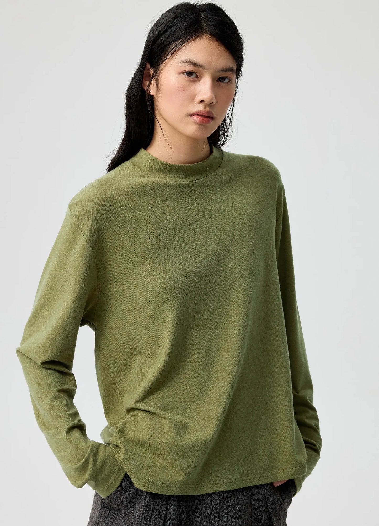 Mock Neck Longsleeve