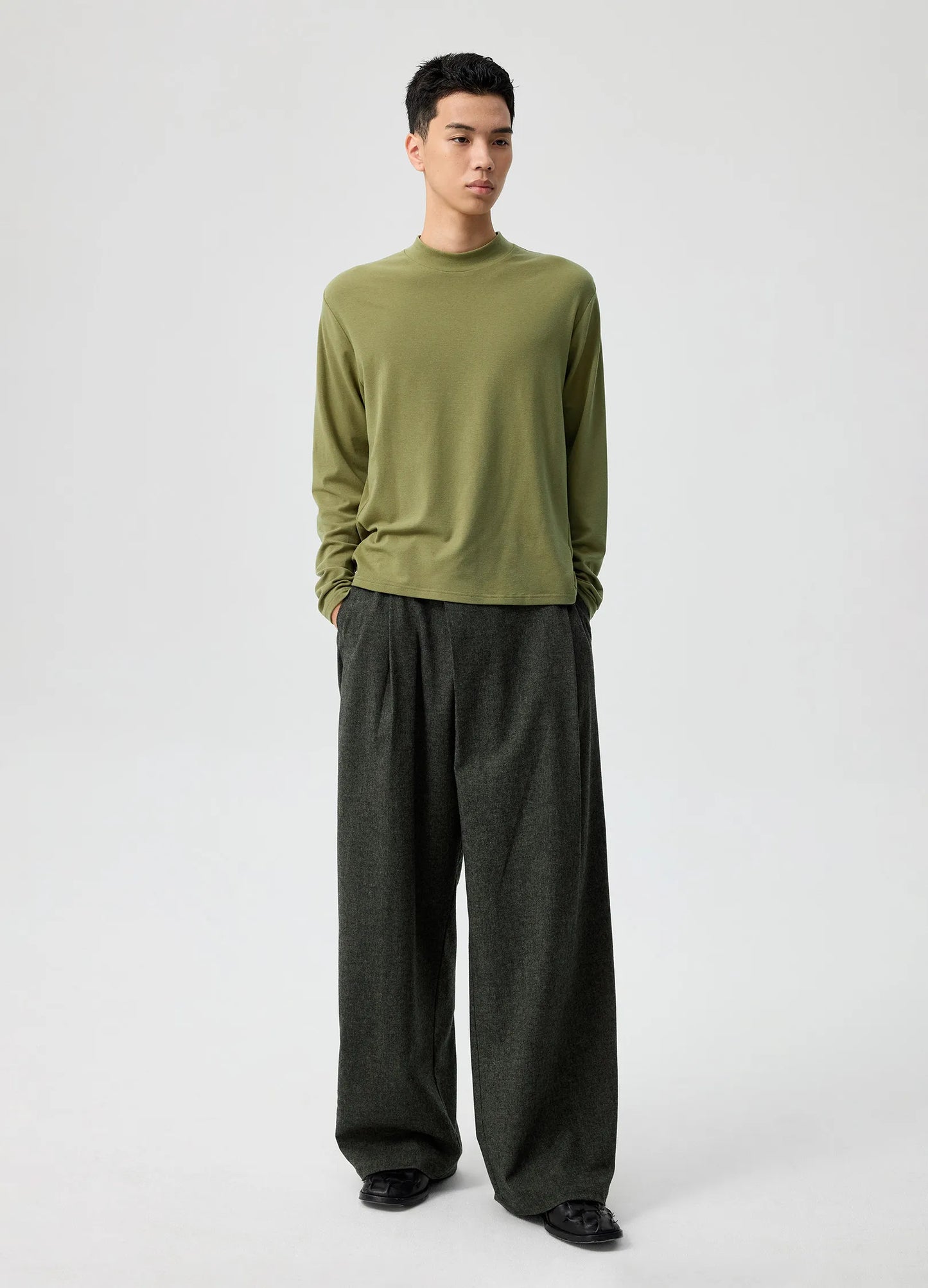 Mock Neck Longsleeve